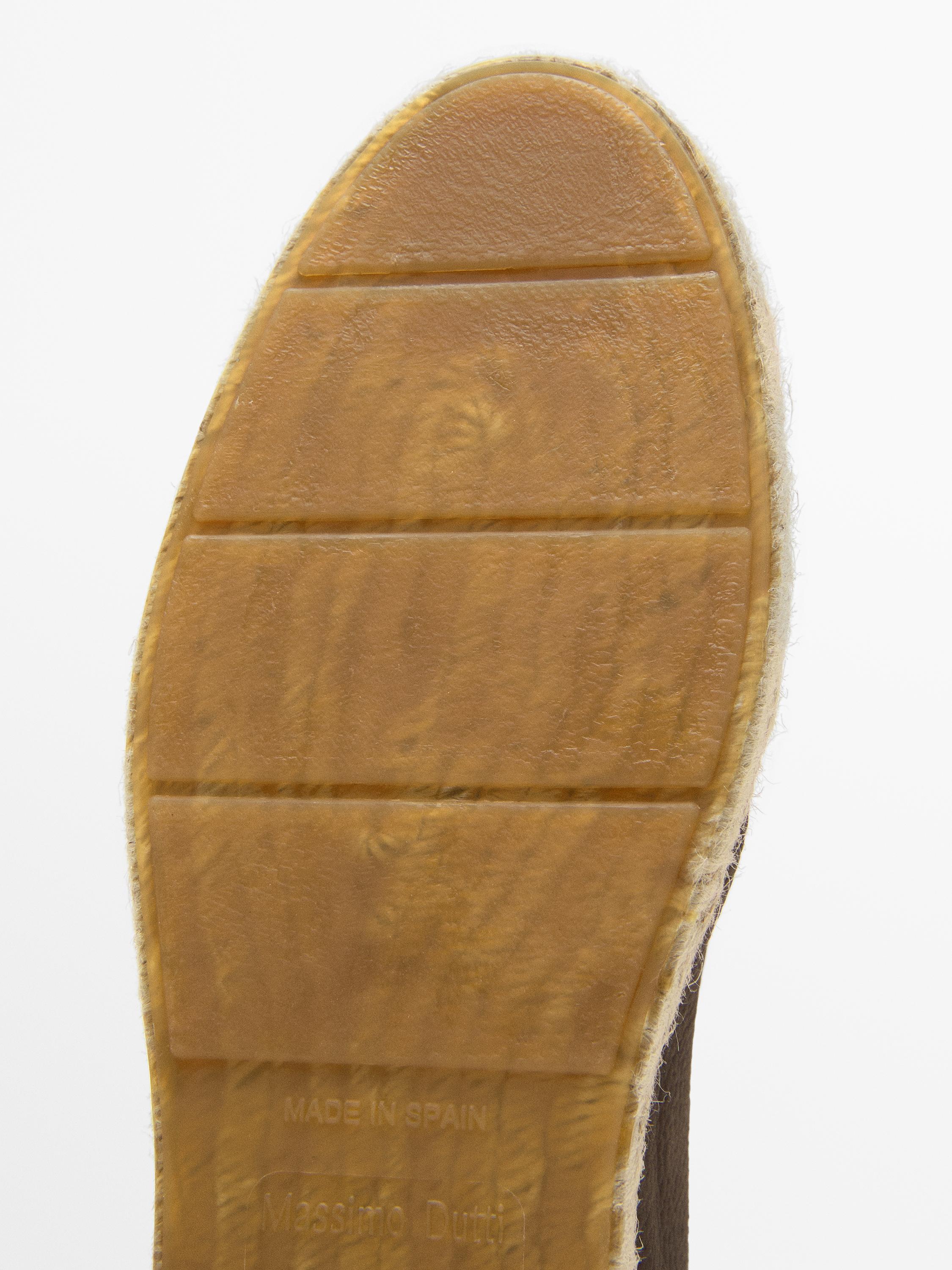 Moc toe espadrilles
