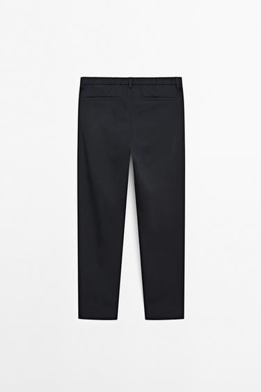 Regular-fit technical trousers — NAVY BLUE 6