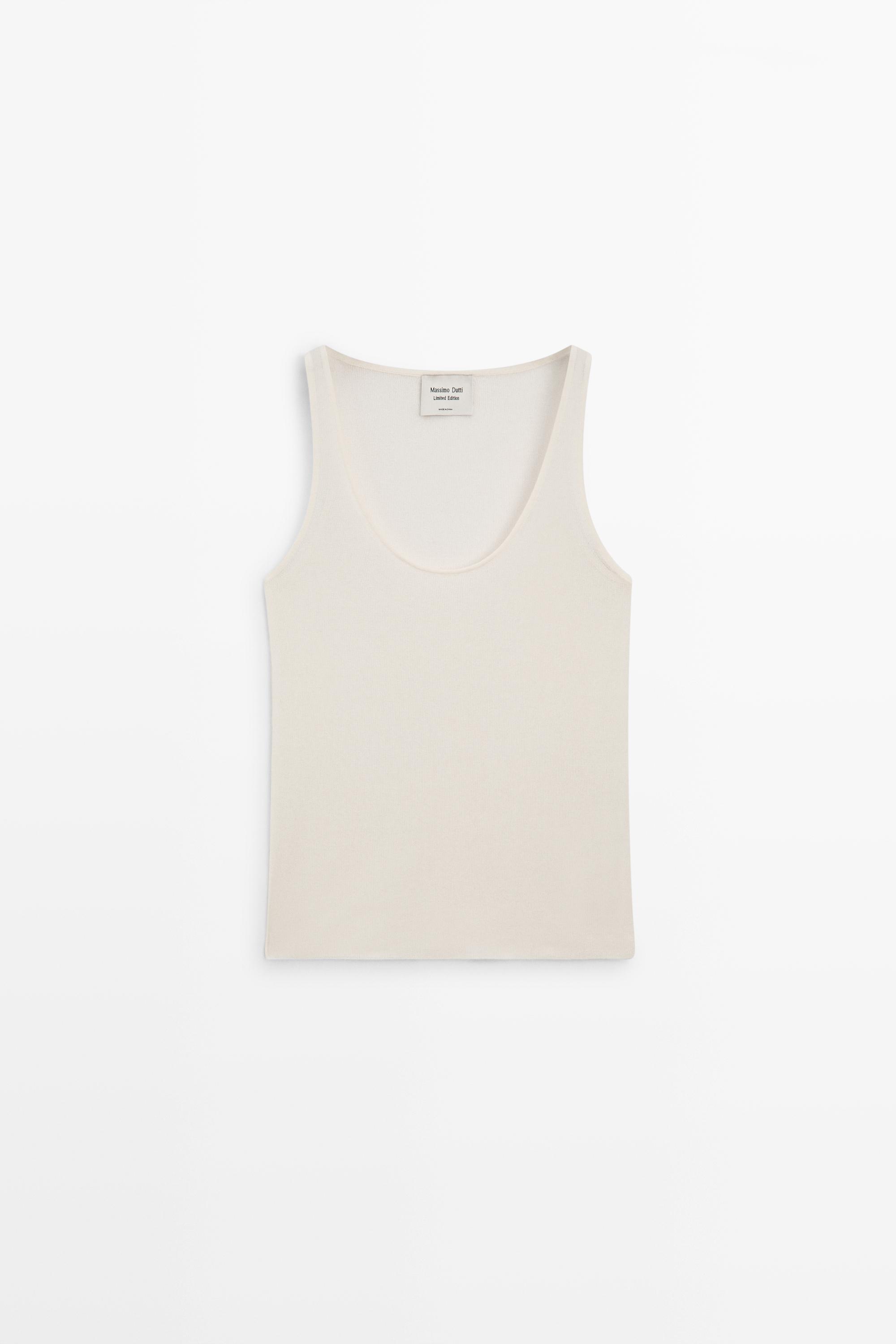 Top tirantes semitransparente con seda - LIMITED EDITION
