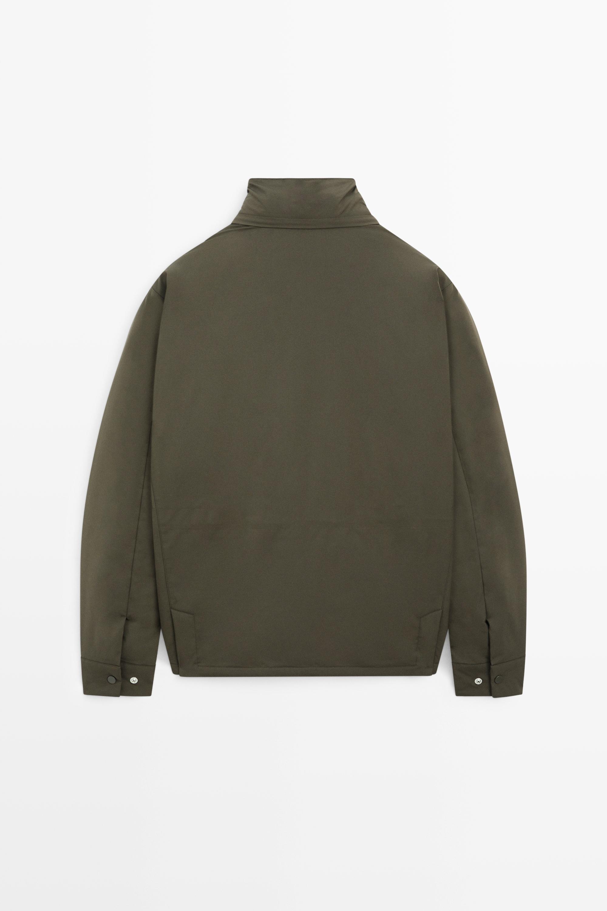 Massimo Dutti Cepli şişme mont görsel 4