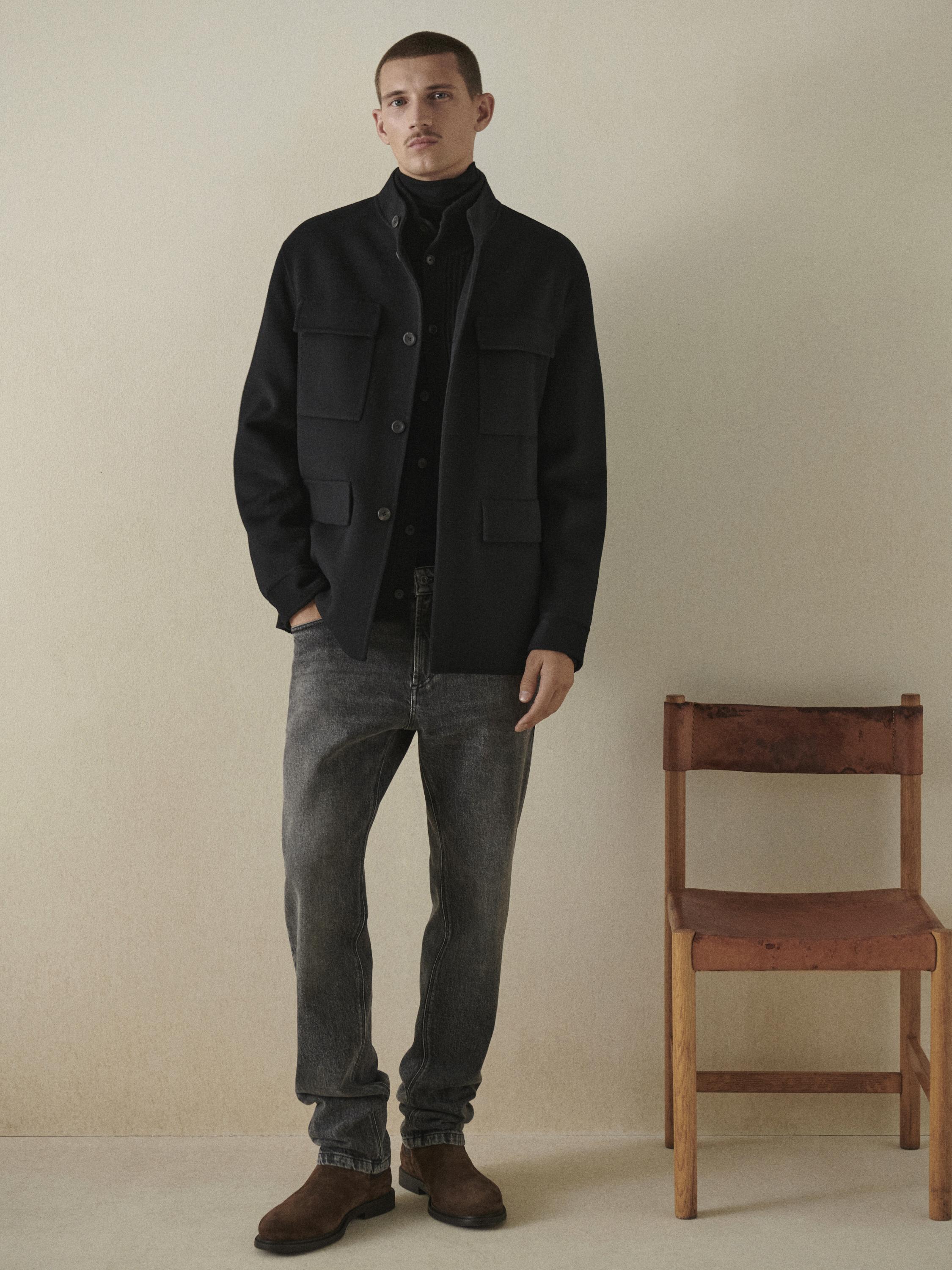 Split suede Chelsea boots