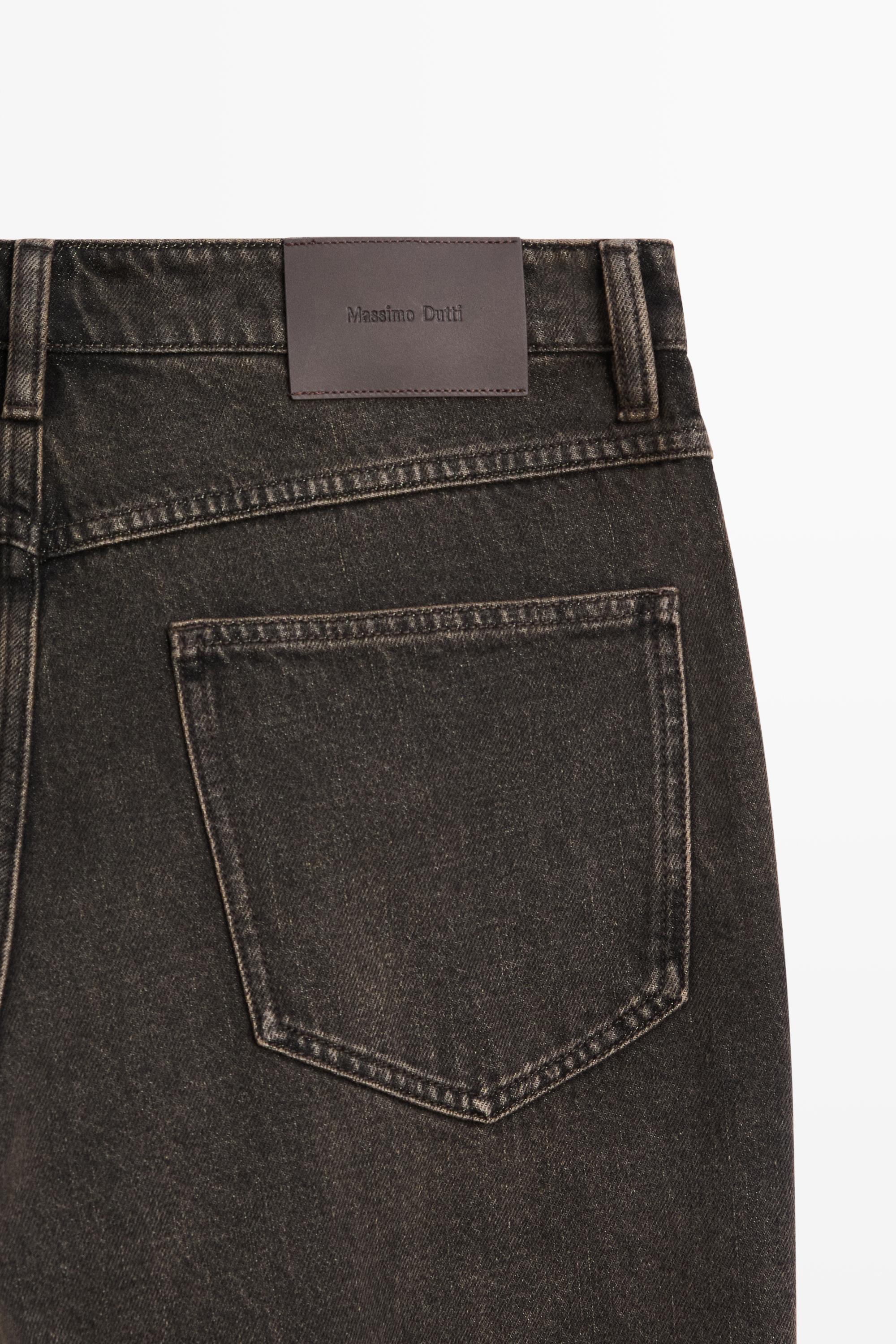 Massimo Dutti Wide fit jean görsel 3