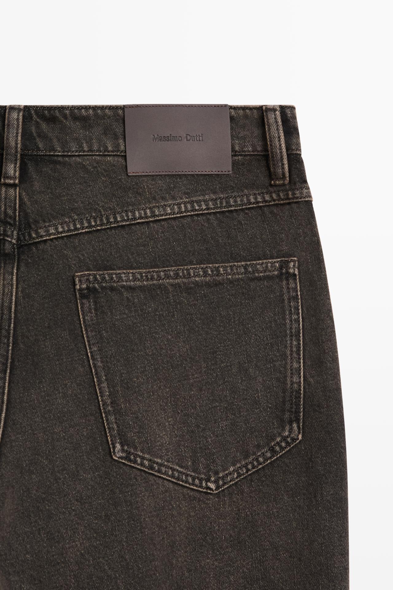 Wide-leg jeans — DARK GREY