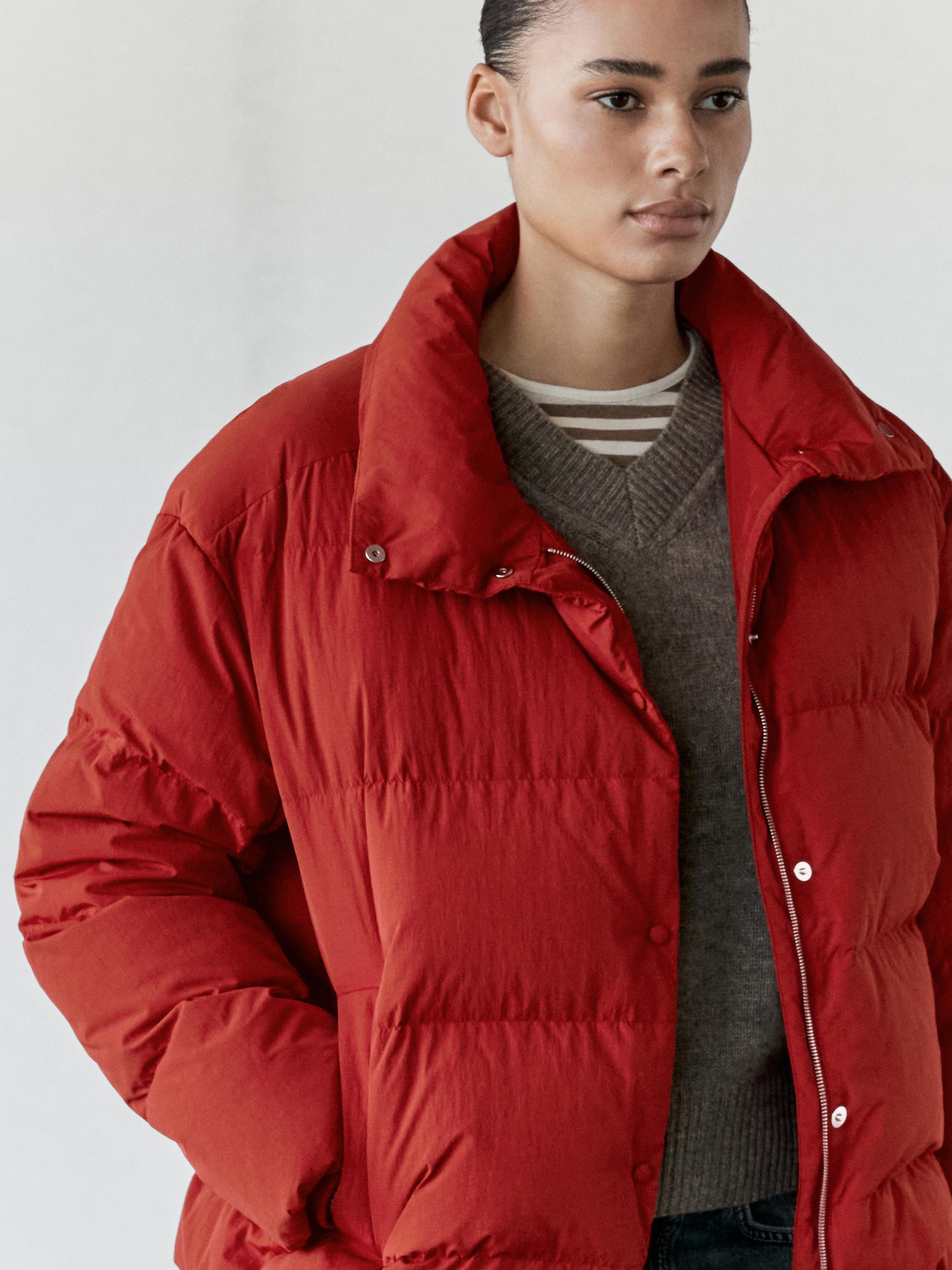 Oversize down jacket