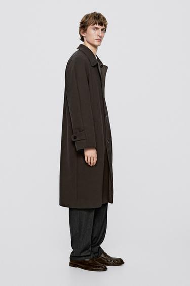 Long reversible coat - LIMITED EDITION — BROWN MARL 3