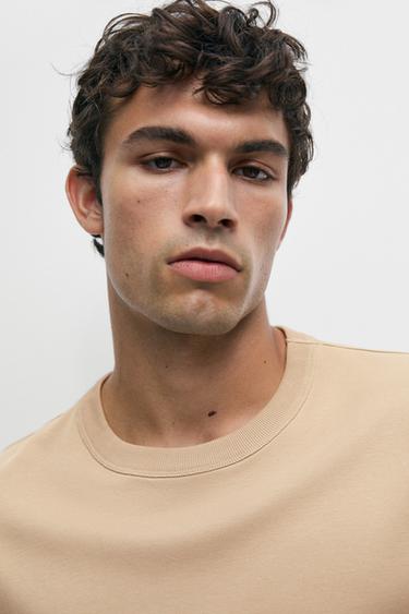 100% cotton short-sleeve T-shirt — CAMEL 8