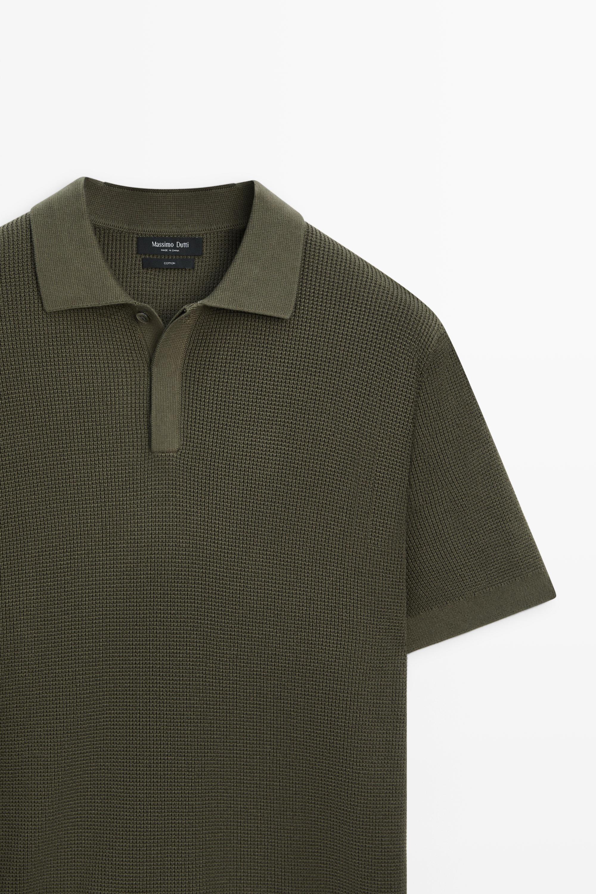 100% cotton short sleeve polo shirt