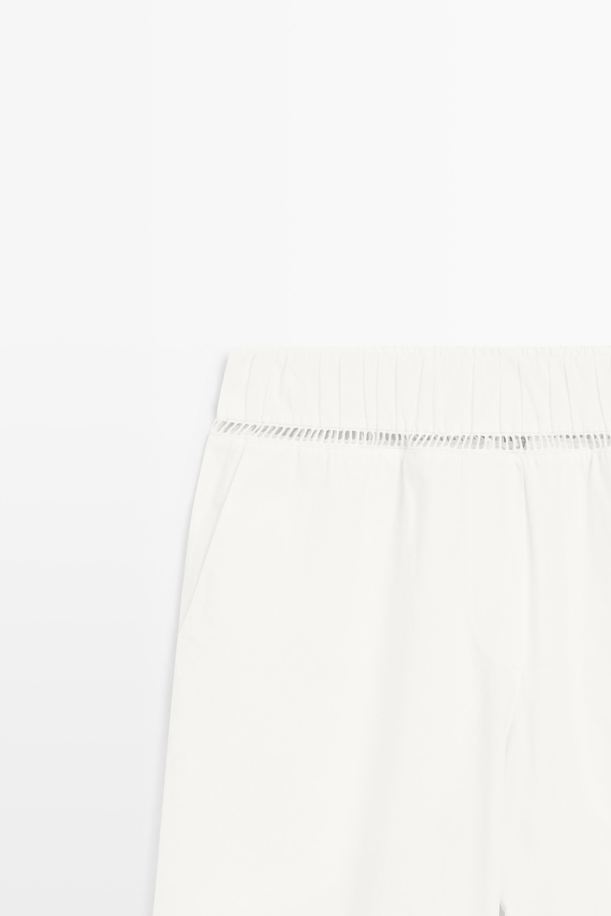 100% cotton elasticated pants - STUDIO