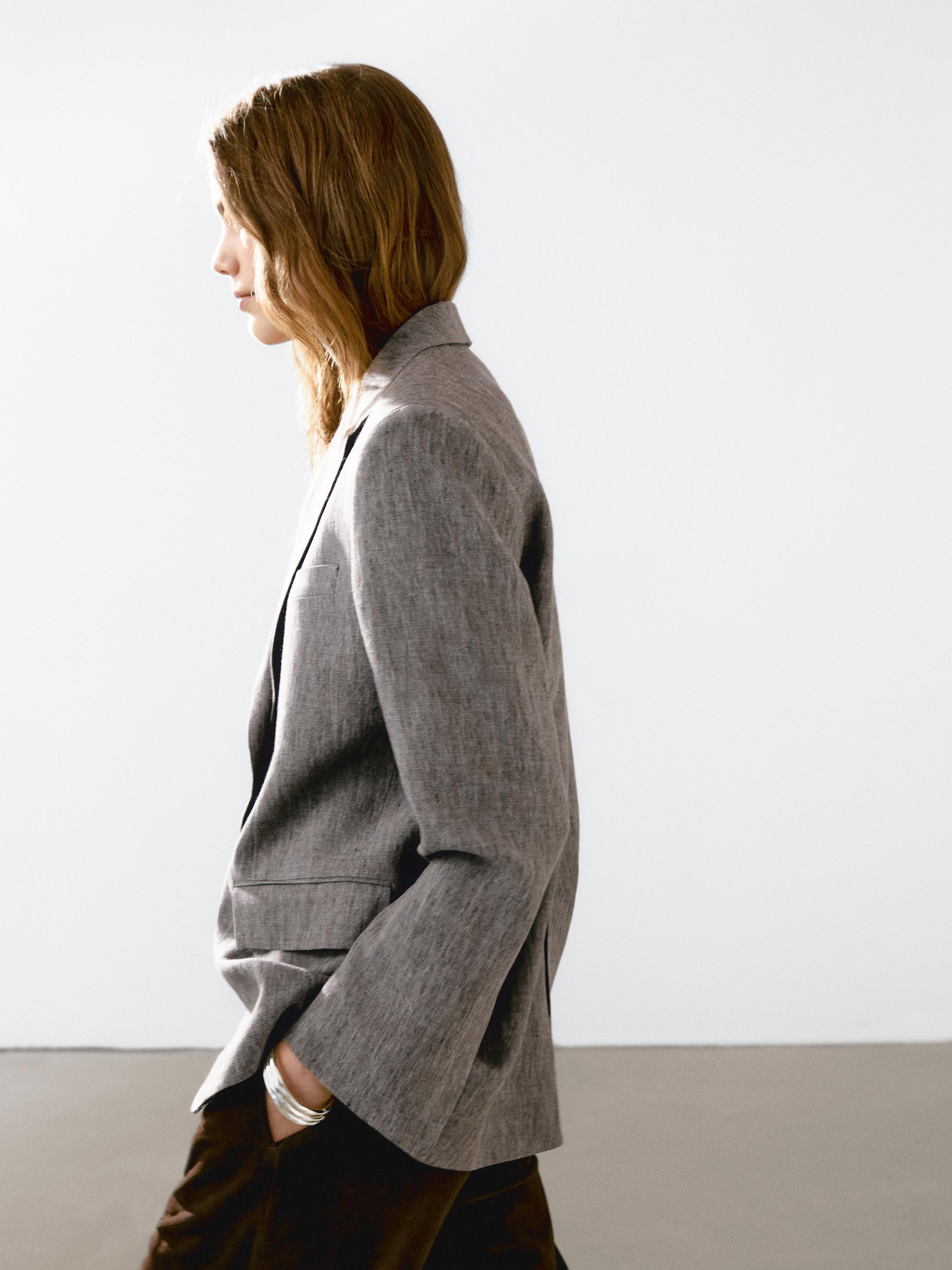 Puntíkované sako 100% len