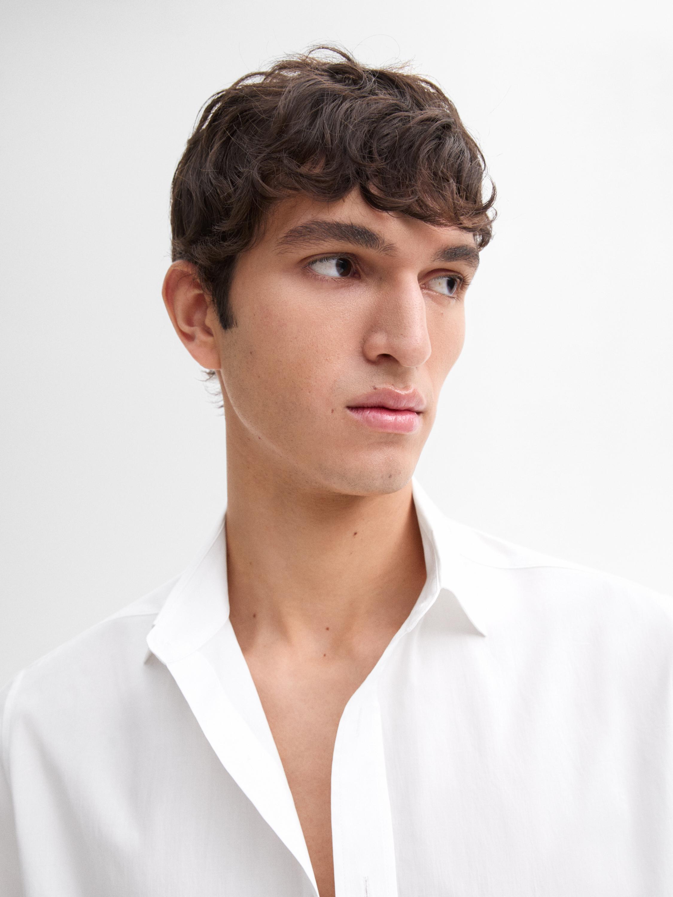 100% cotton poplin shirt