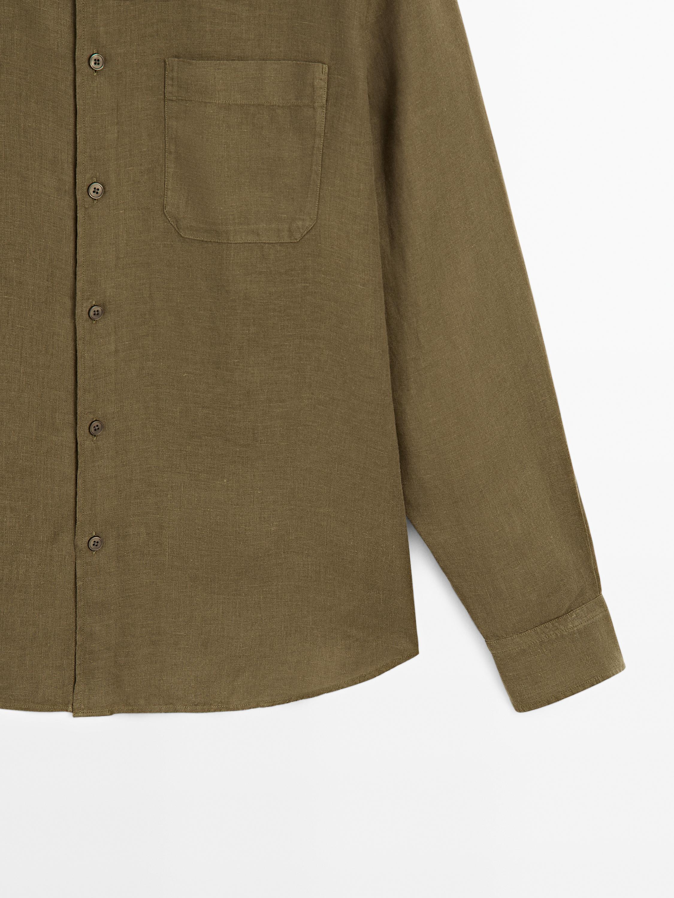 Regular fit shirt with pocket detail