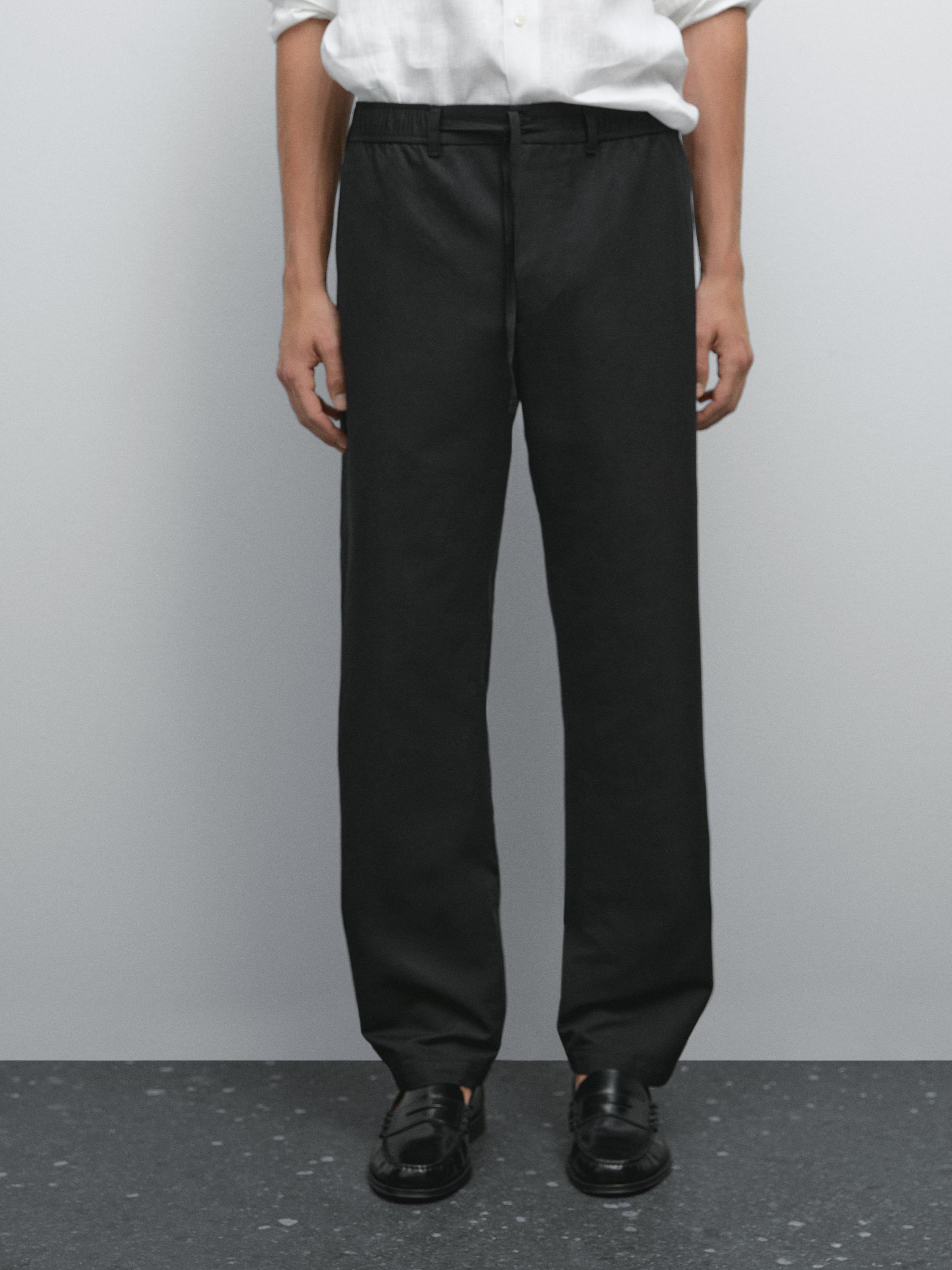 Cotton blend joggers