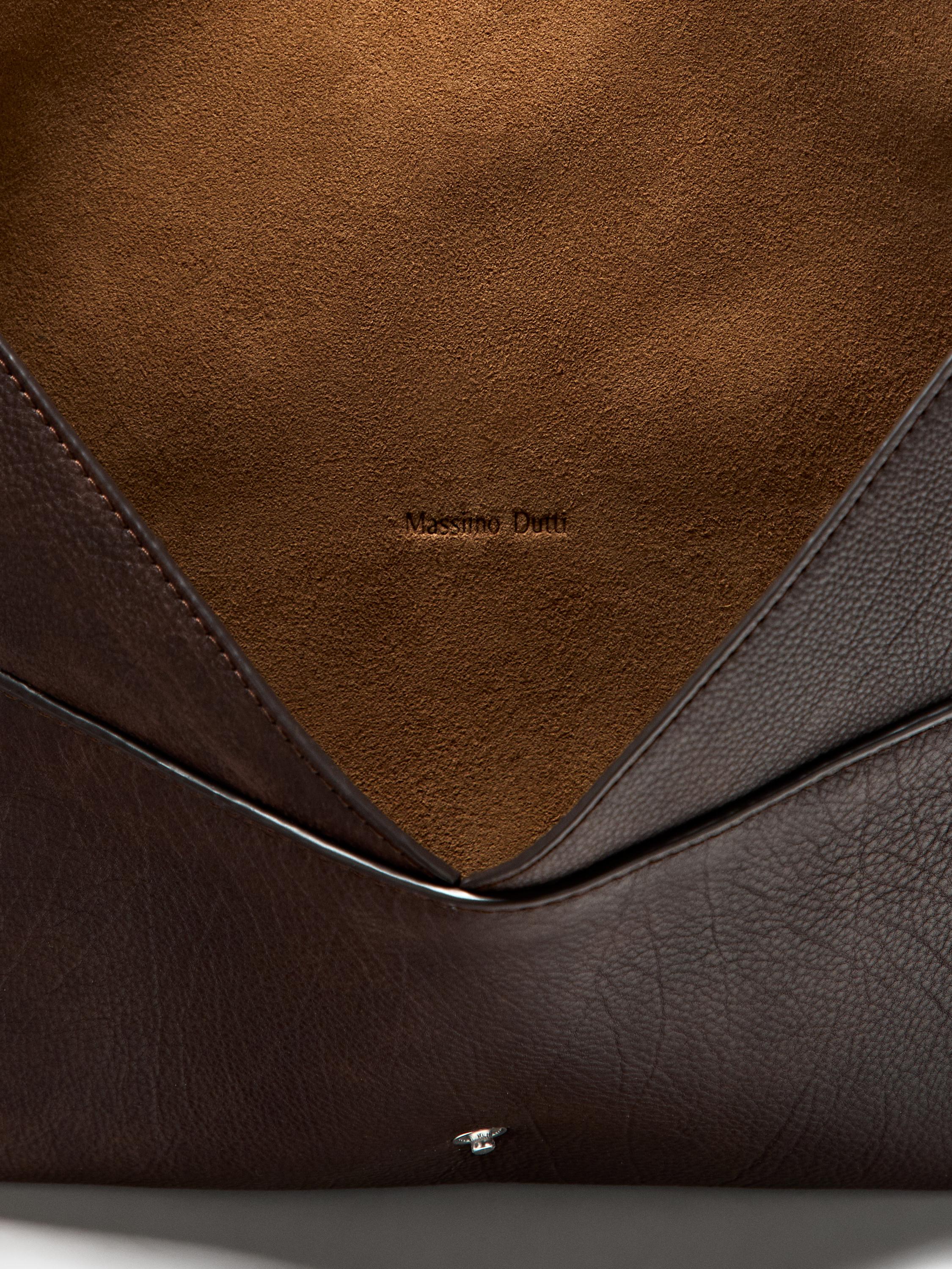 Nappa leather iPad case