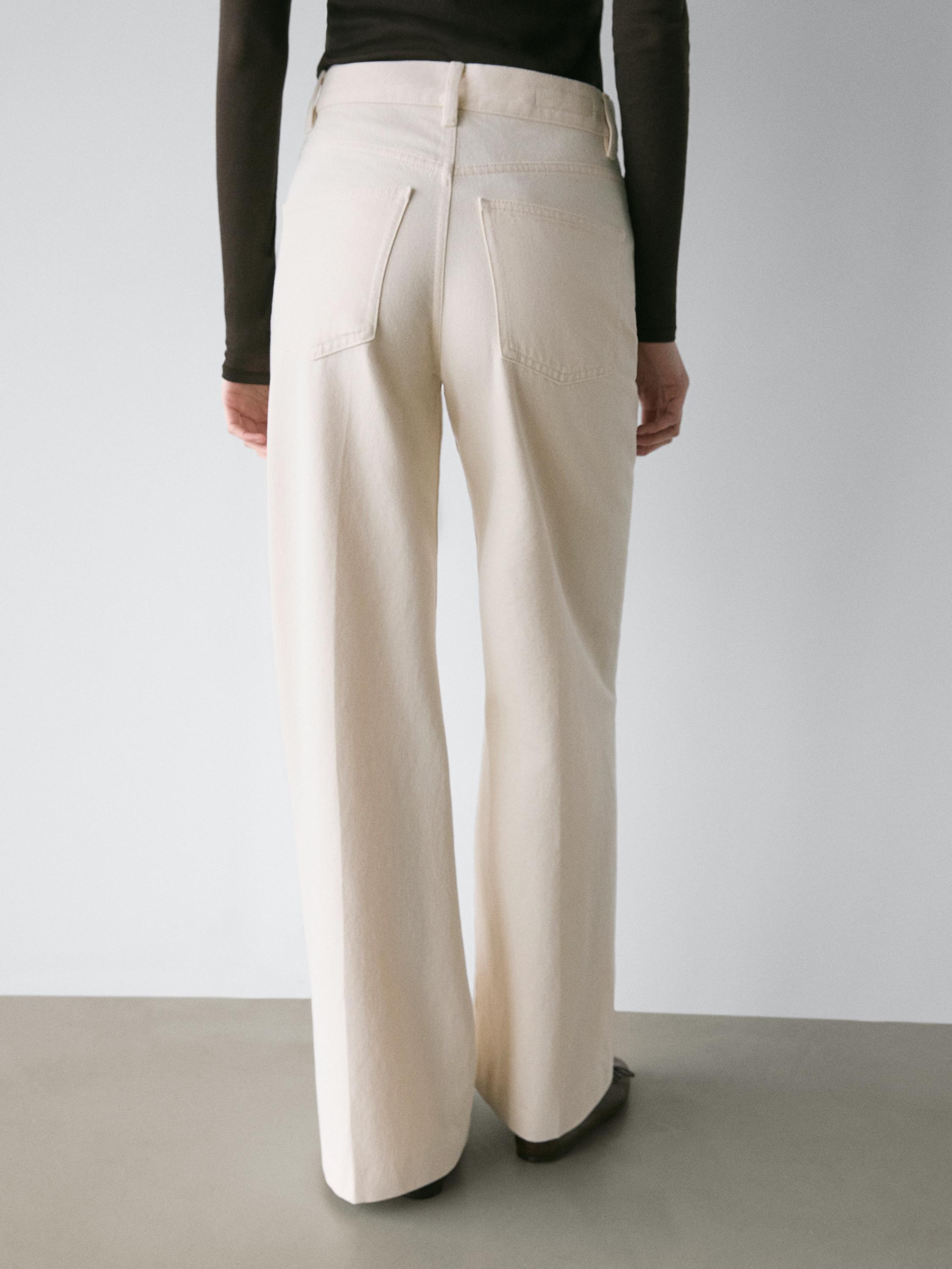 High-waist palazzo jeans — CREAM