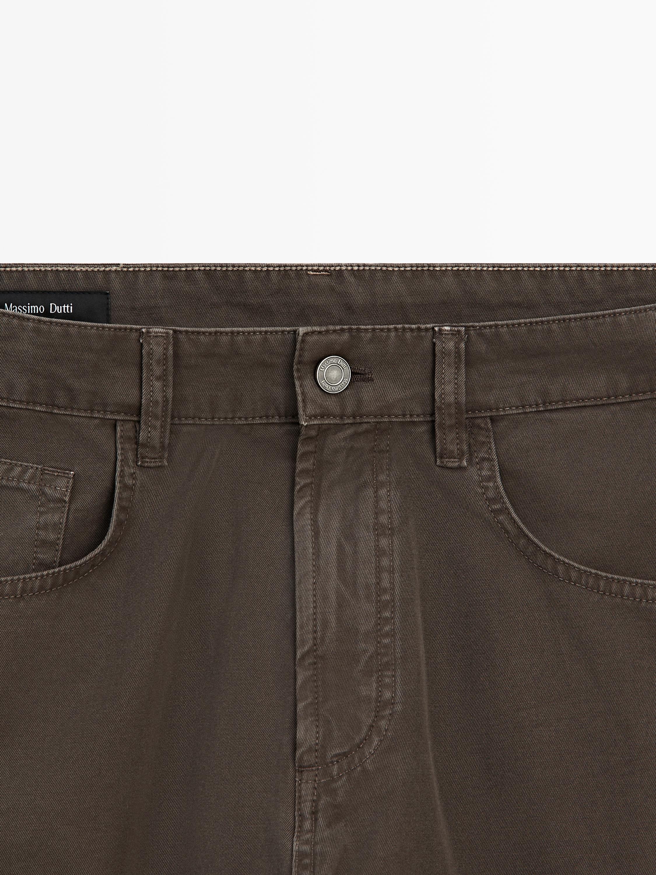 Relaxed-fit jeans — BROWN