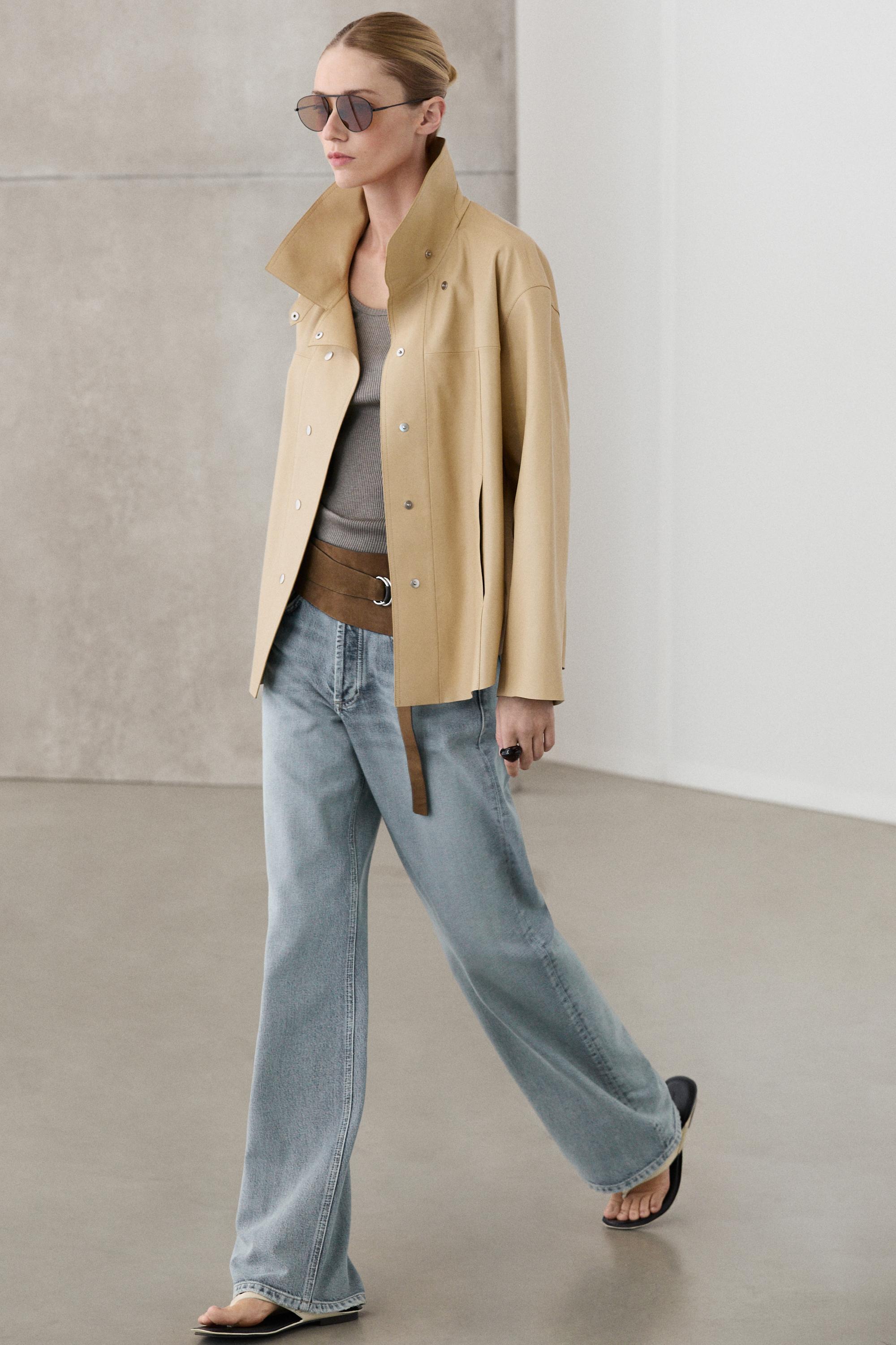 Women's Leather Jackets - Massimo Dutti - SG