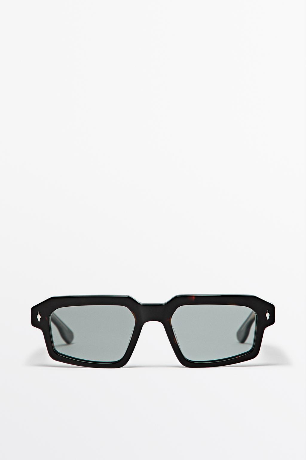 Rectangular sunglasses