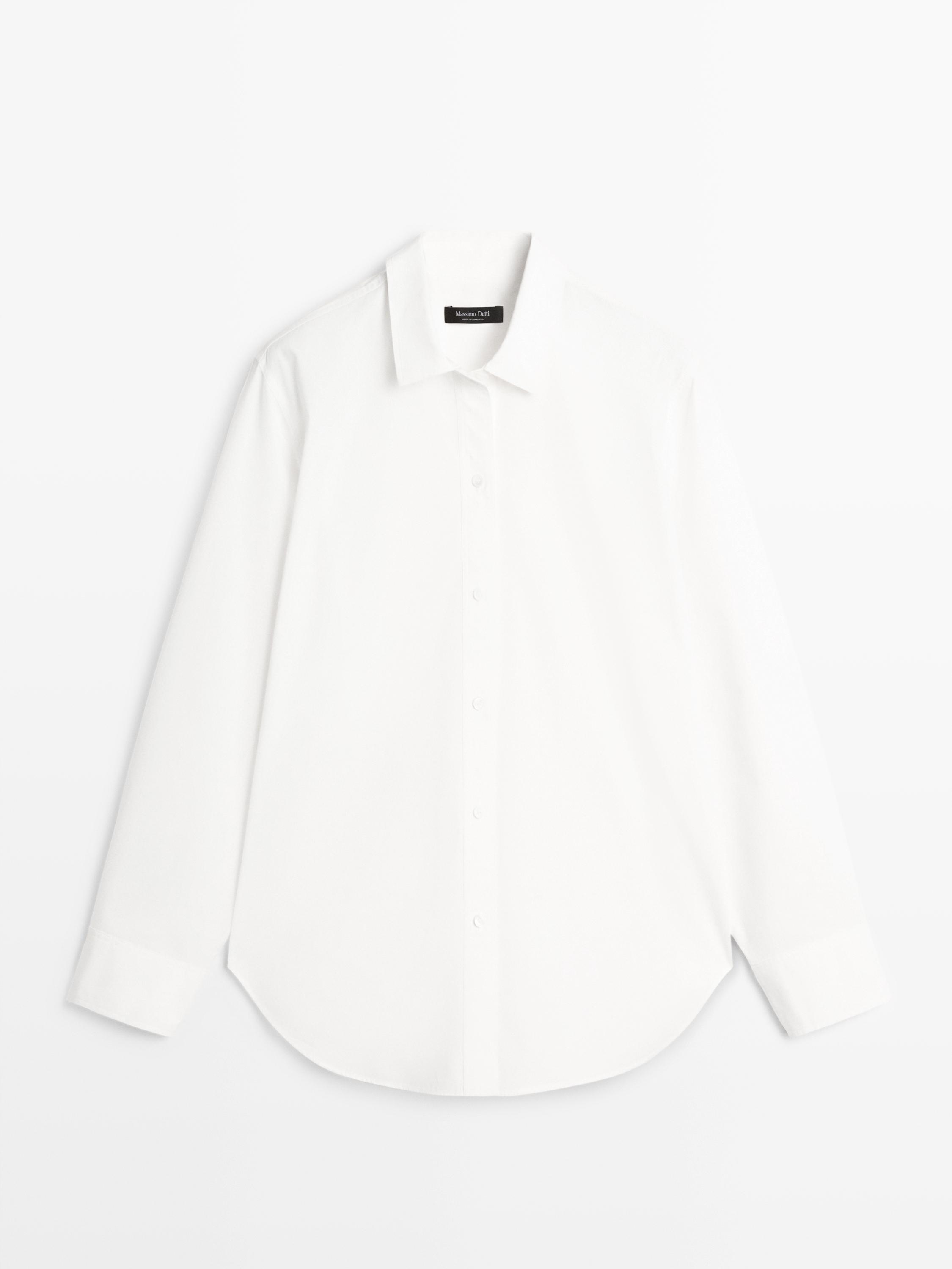 100% cotton poplin shirt