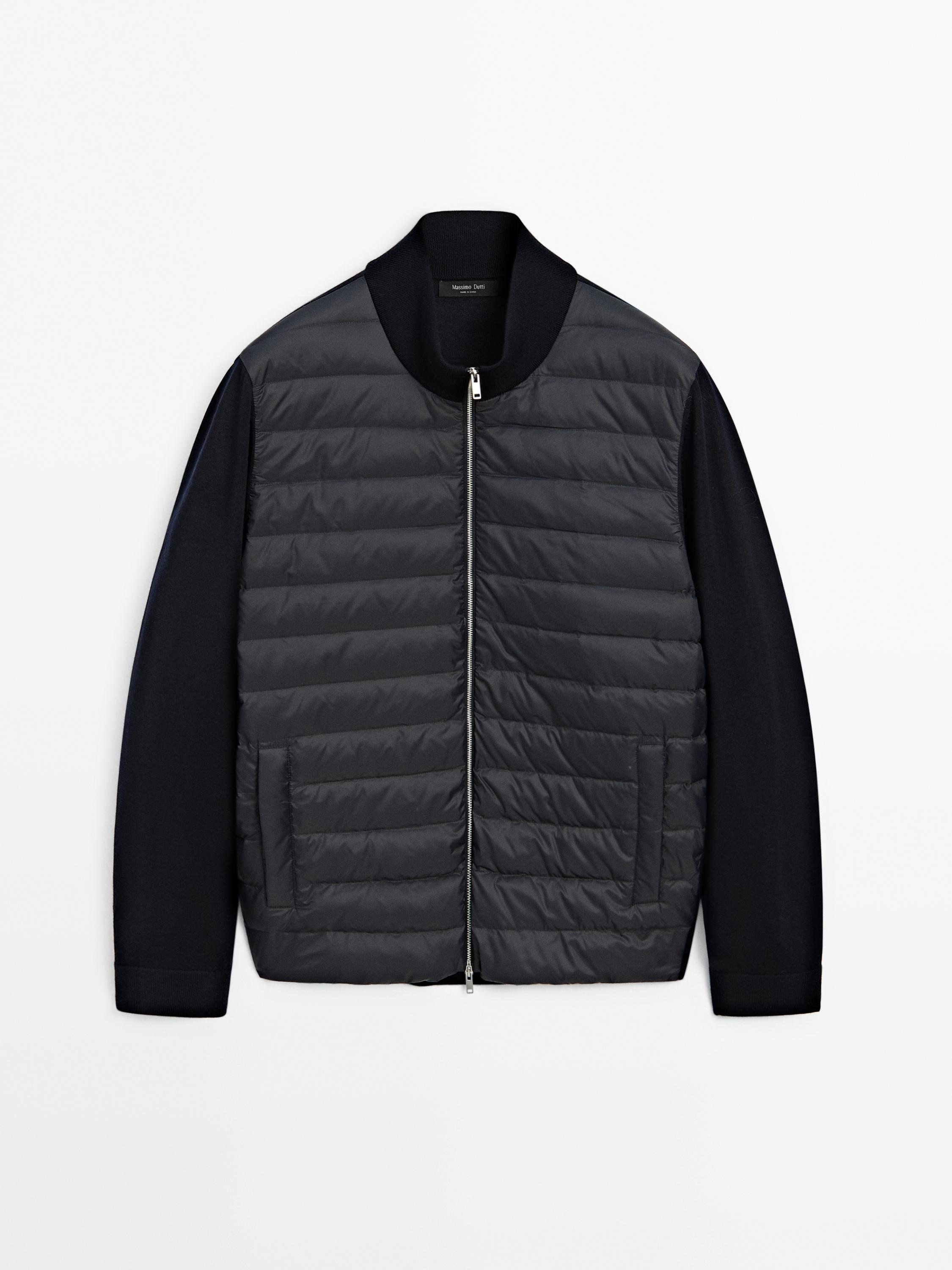 Veste de costume en laine mélangée · Bleu Marine · Habillé | Massimo Dutti Veste de costume en laine mélangée · Bleu Marine · Habillé | Massimo Dutti