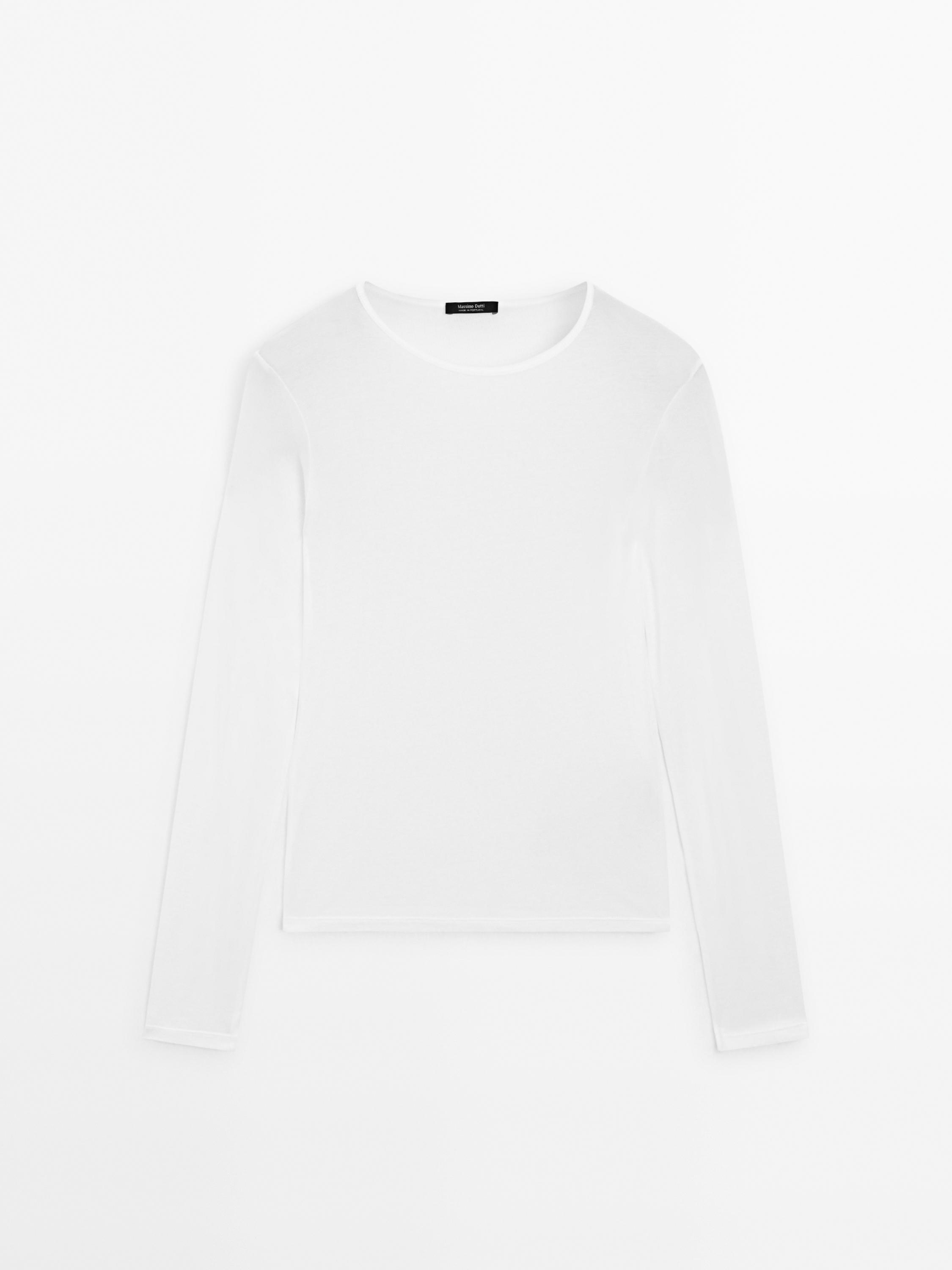Camiseta fina 100% algodón
