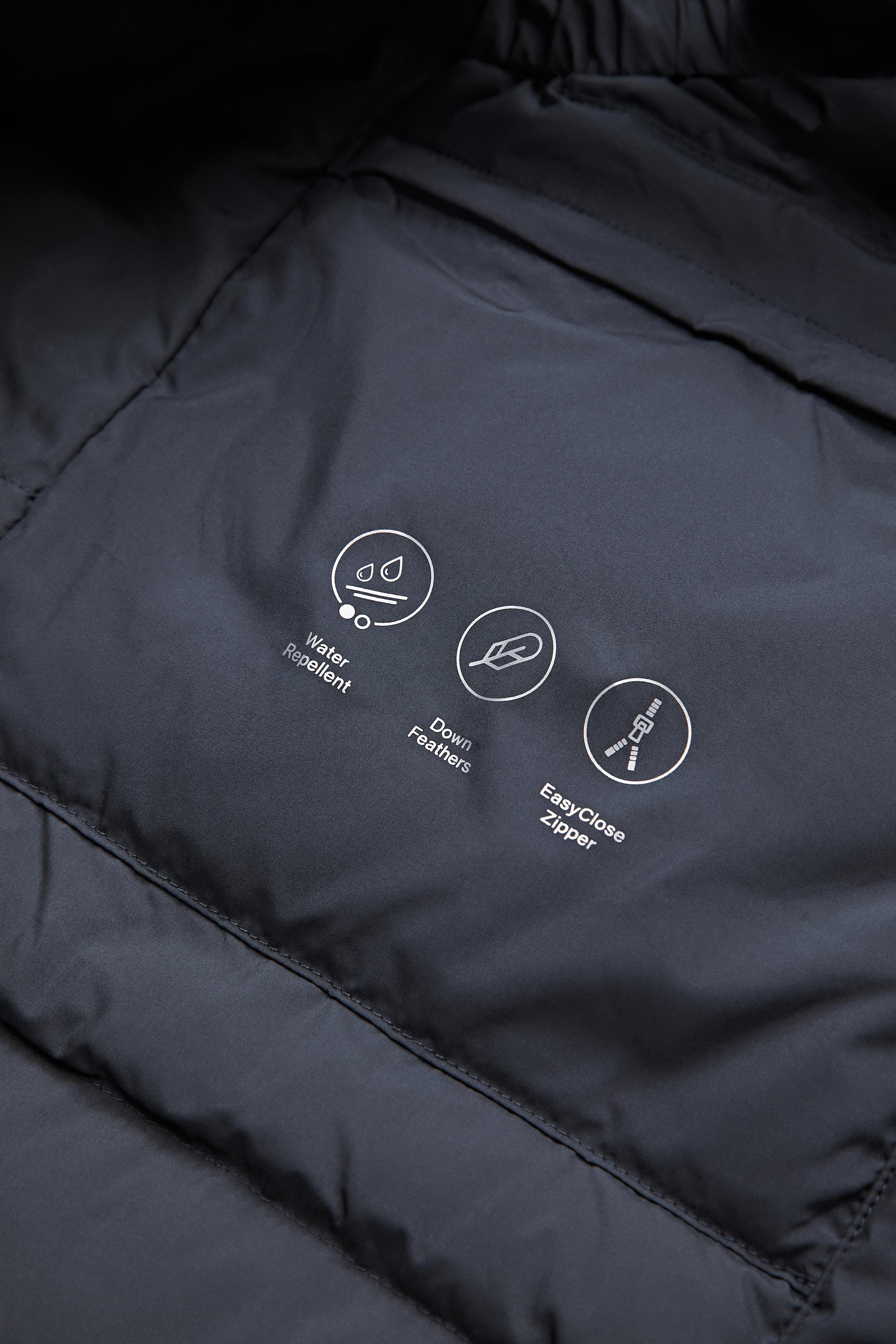 Water-repellent extra lightweight puffer gilet — NAVY BLUE