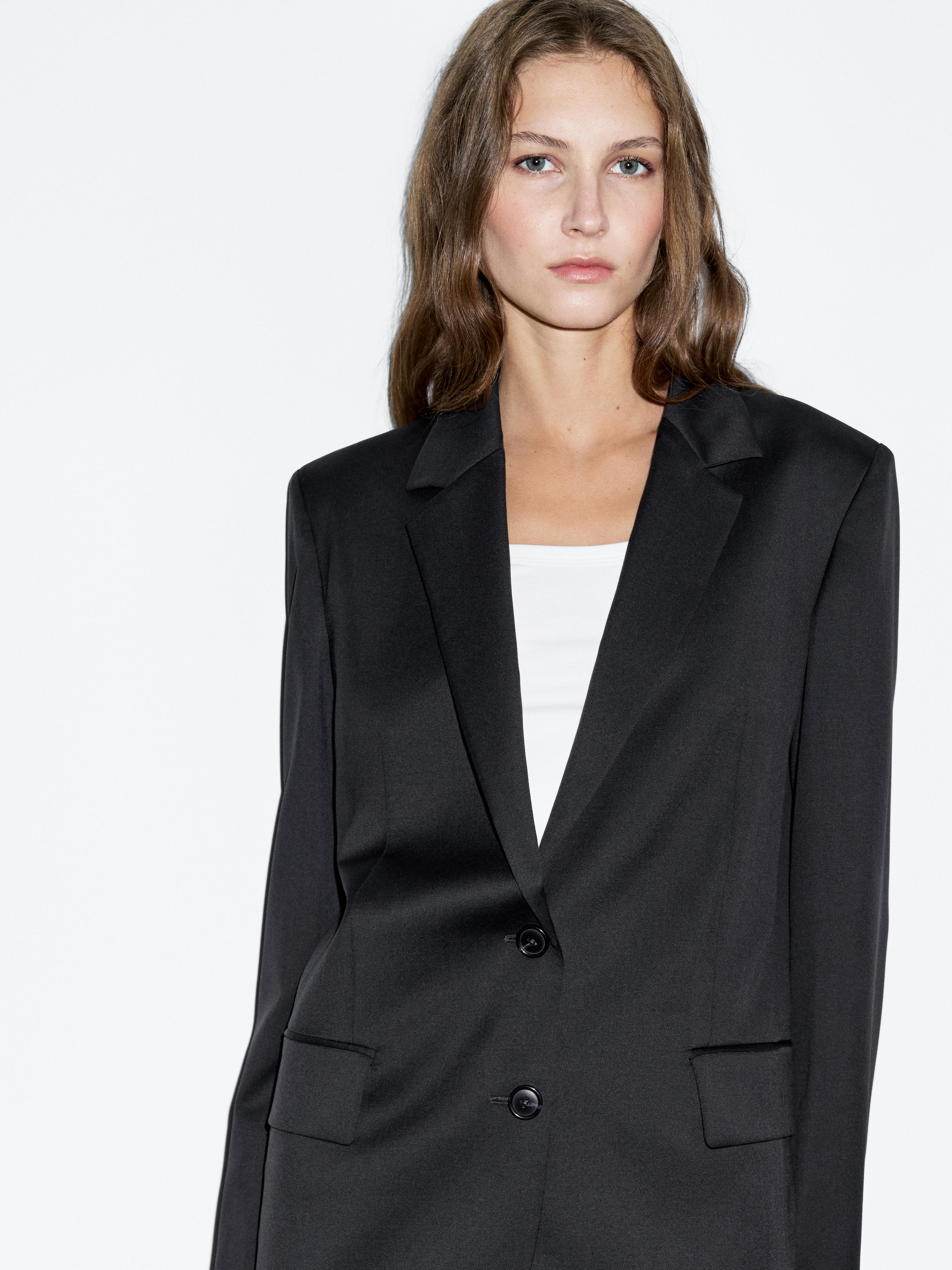 Blazer à deux boutons 100 % extra-fin