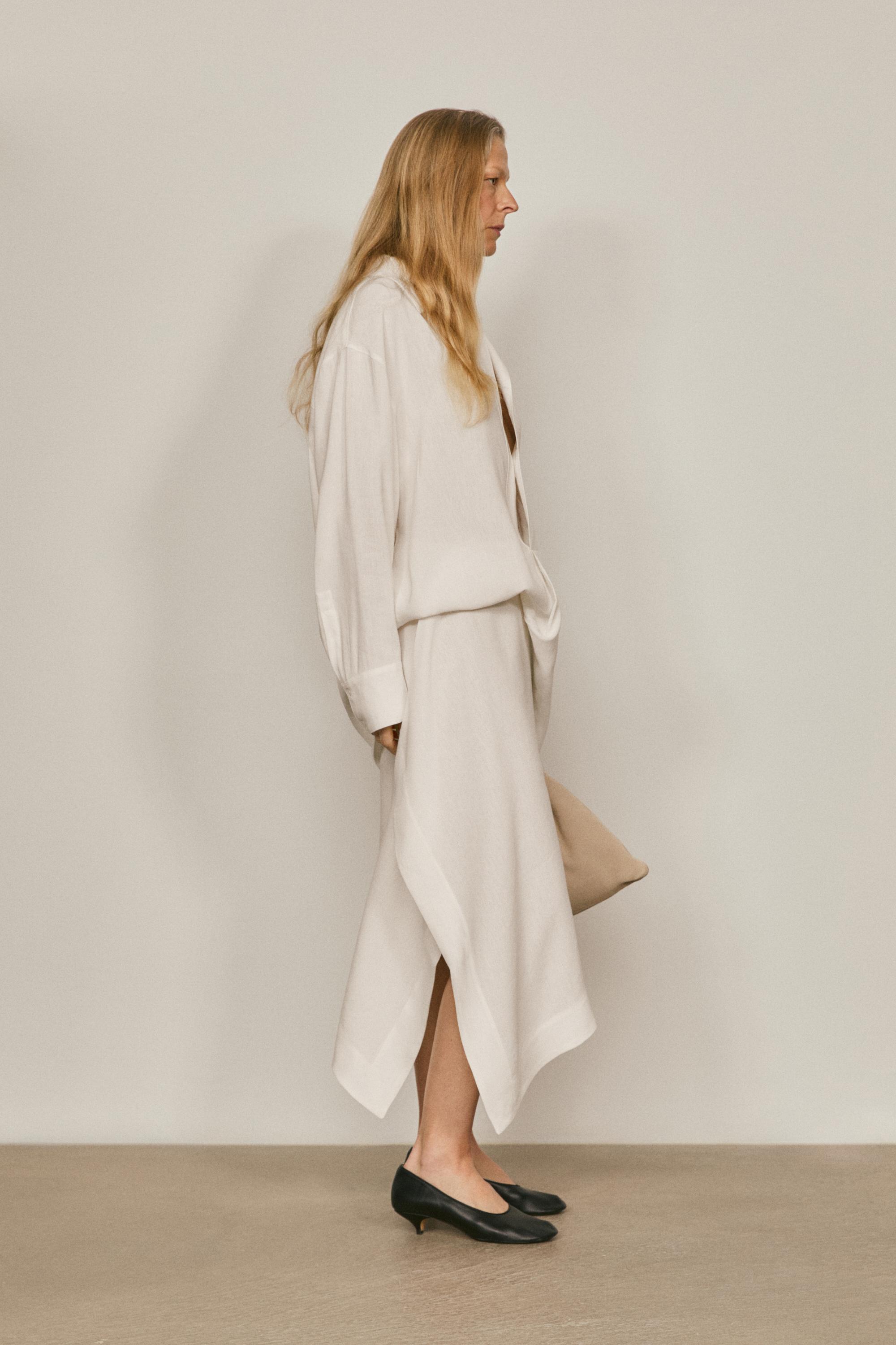 Fließender Midi-Wickelrock - LIMITED EDITION