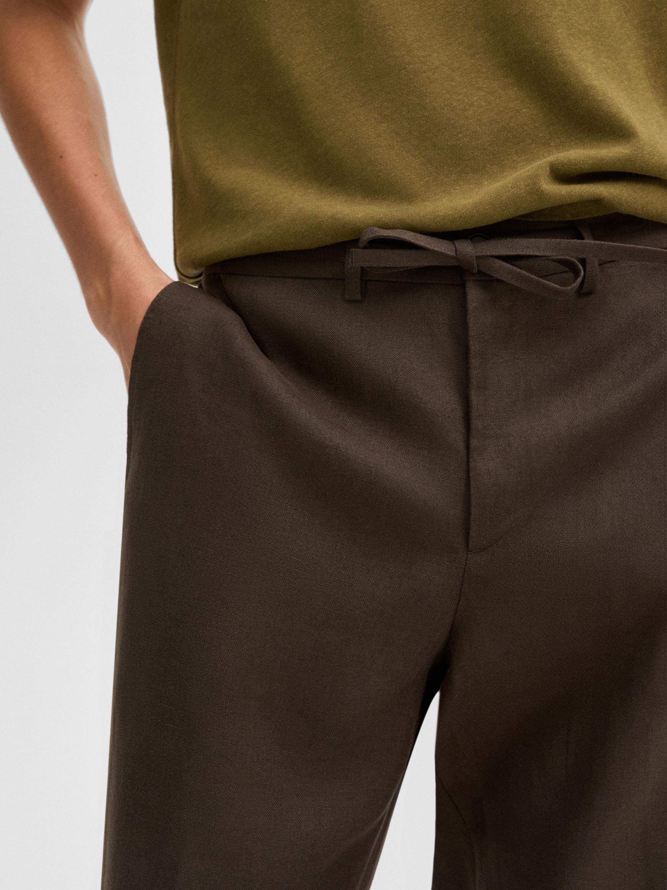 Pantalón conjunto 100% lino