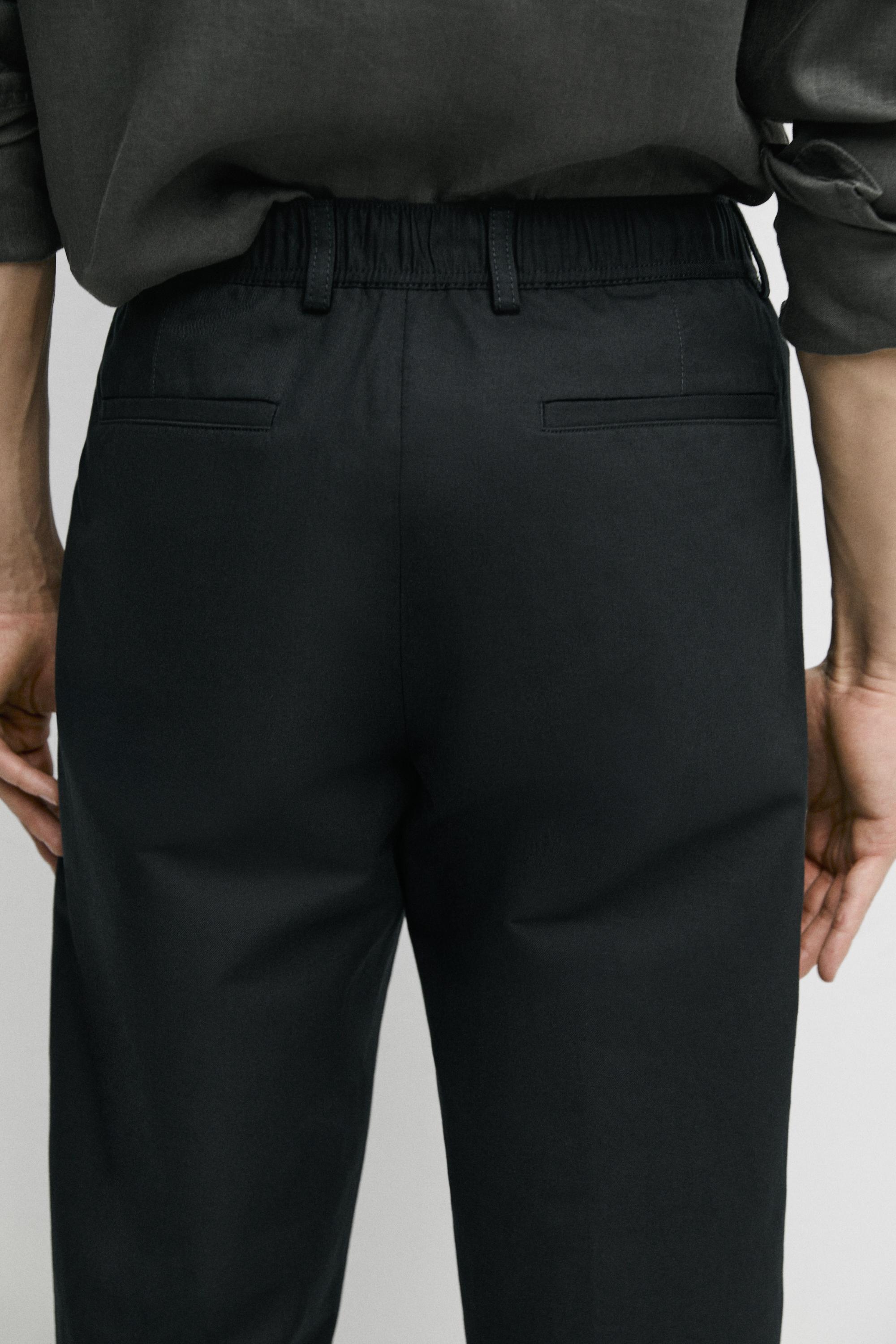 Jogger fit trousers — NAVY BLUE