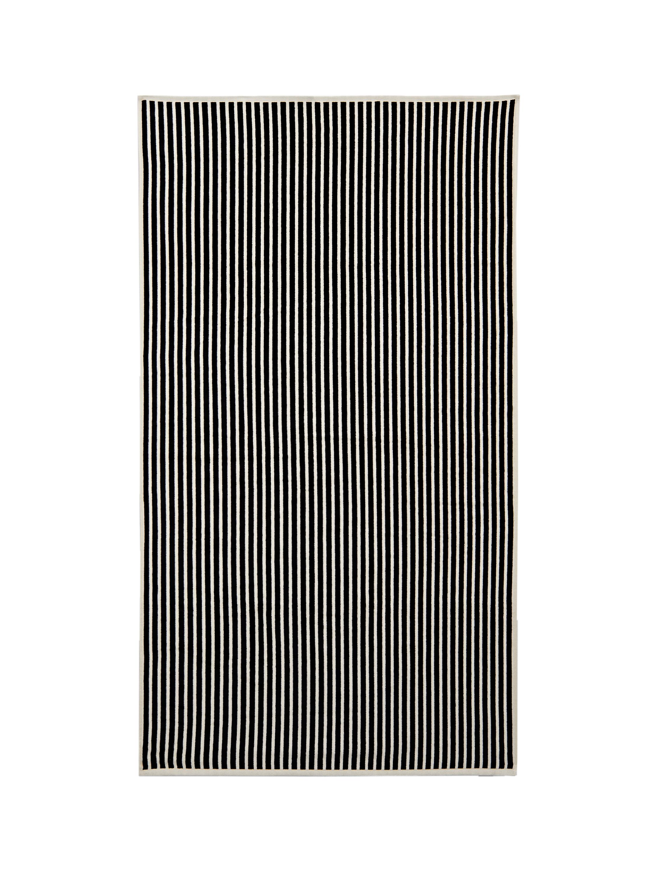 Massimo Dutti Striped Cotton Towel