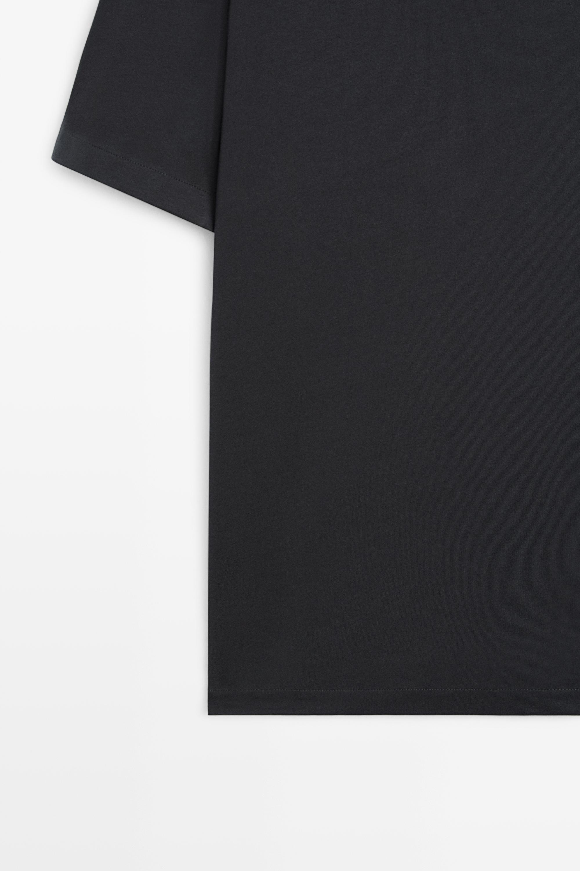 100% cotton short-sleeve T-shirt — LEAD