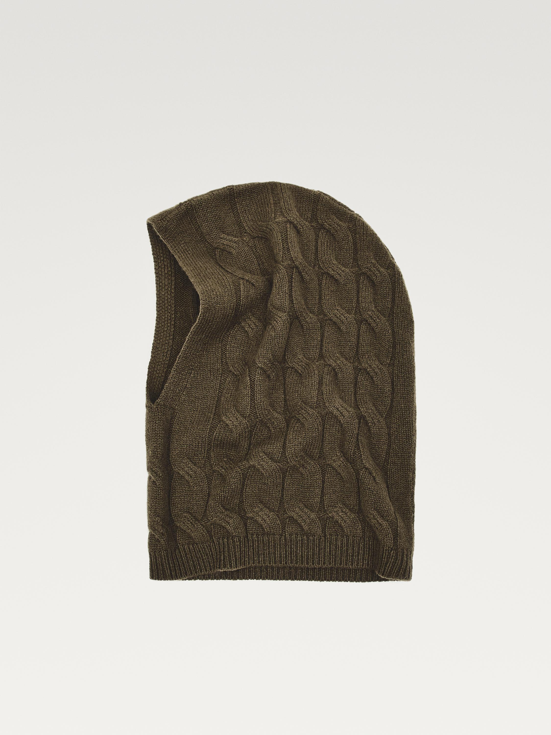 Cagoule tressée
