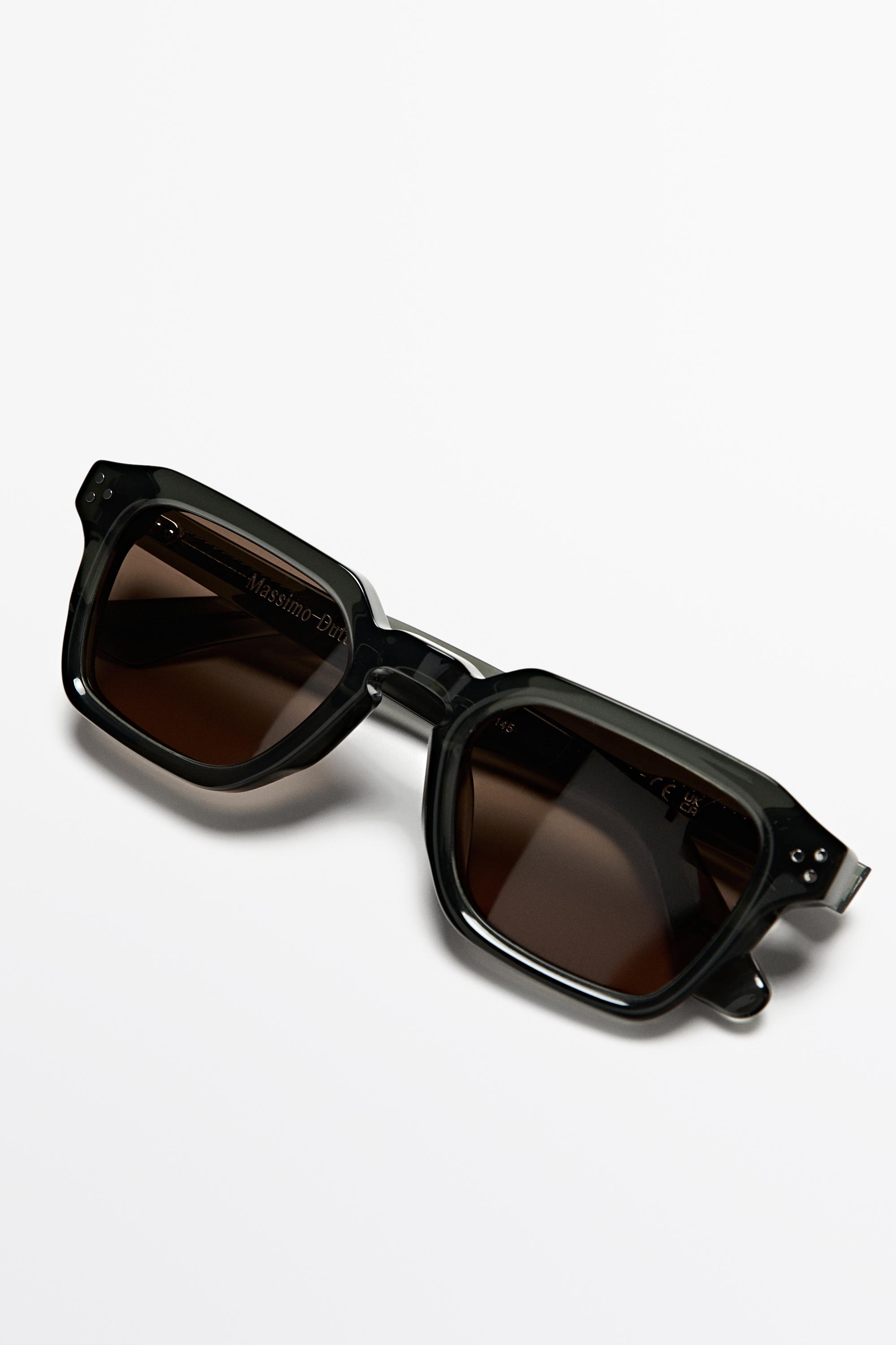 Rectangular sunglasses — GREEN