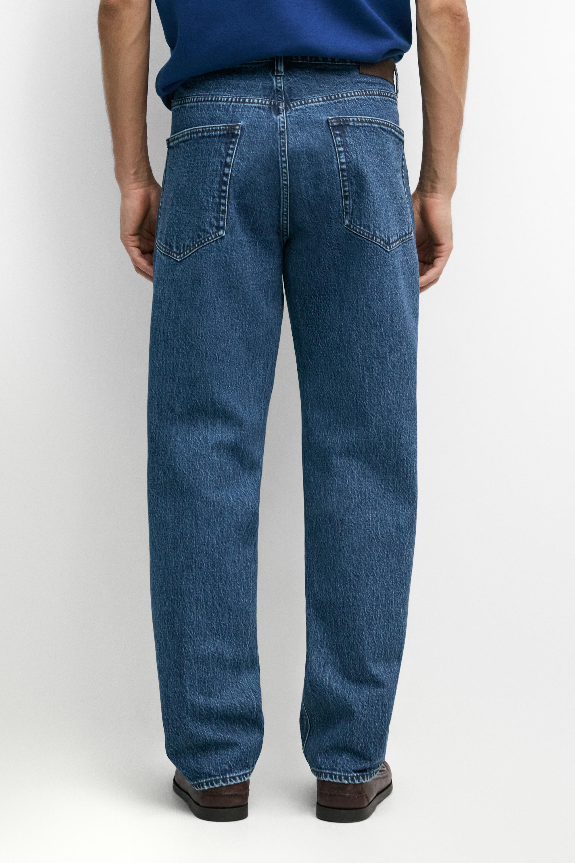 Tapered fit jeans — DEEP BLUE