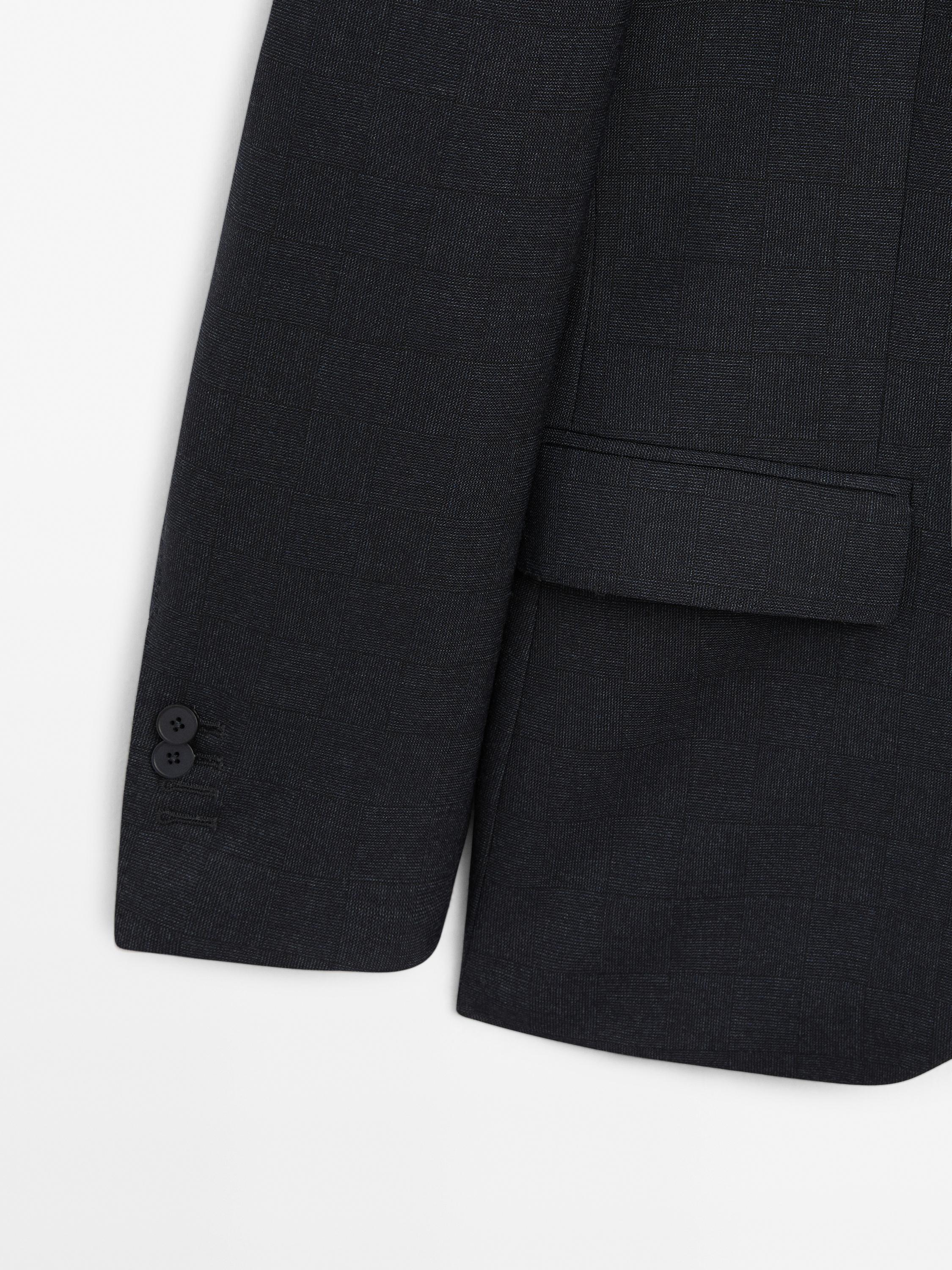 100% wool suit blazer