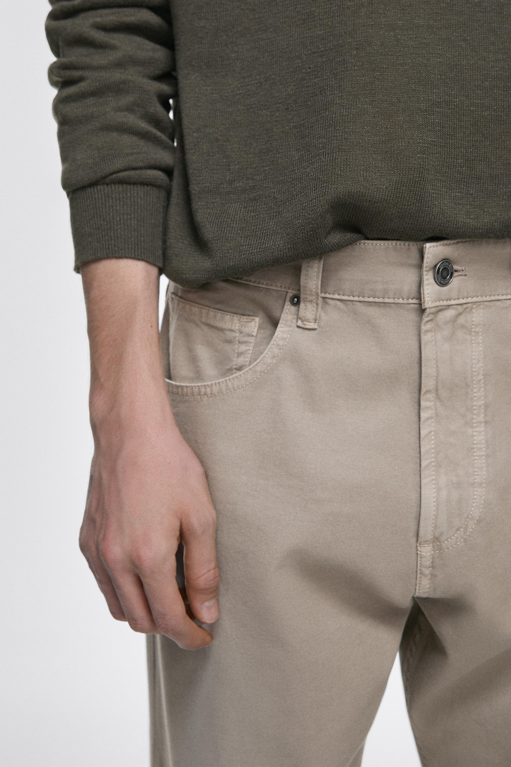 Relaxed-fit jeans — PALE GREEN