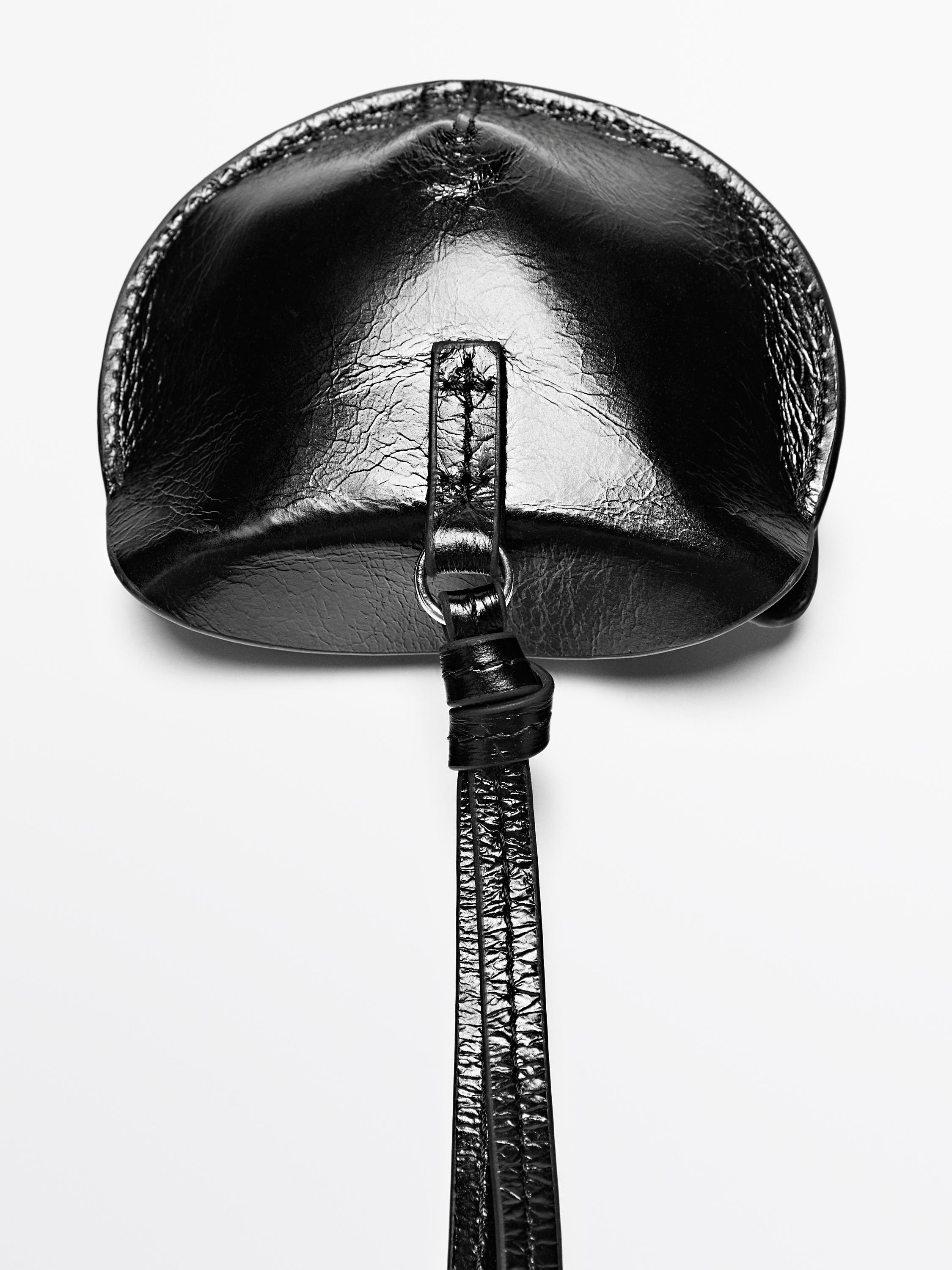 Husă pliabilă AirPods din piele nappa