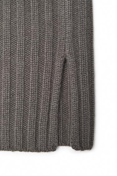 Wool-cashmere knit infinity scarf - LIMITED EDITION — GREY 6