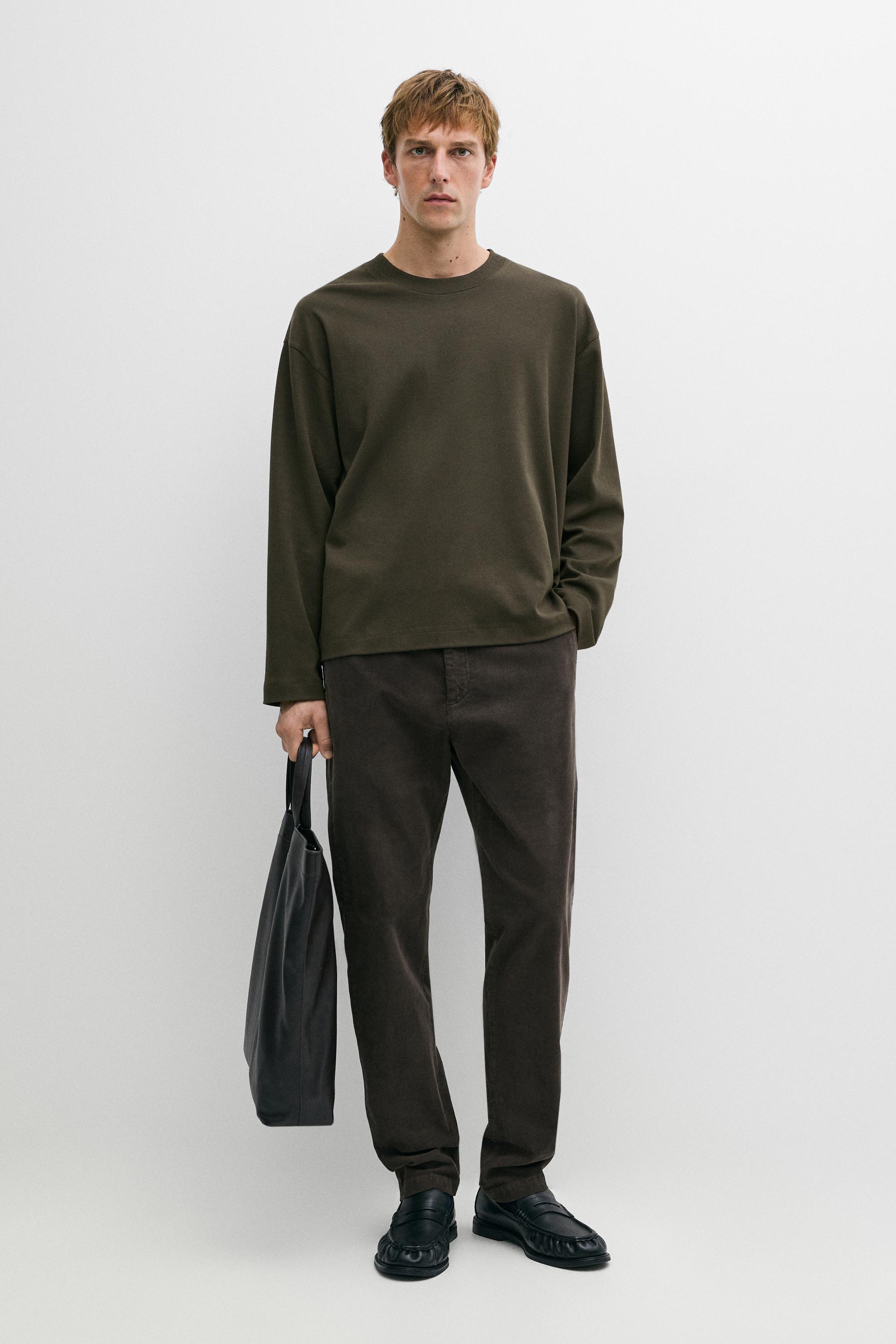 Pantallona kadife Slim fit
