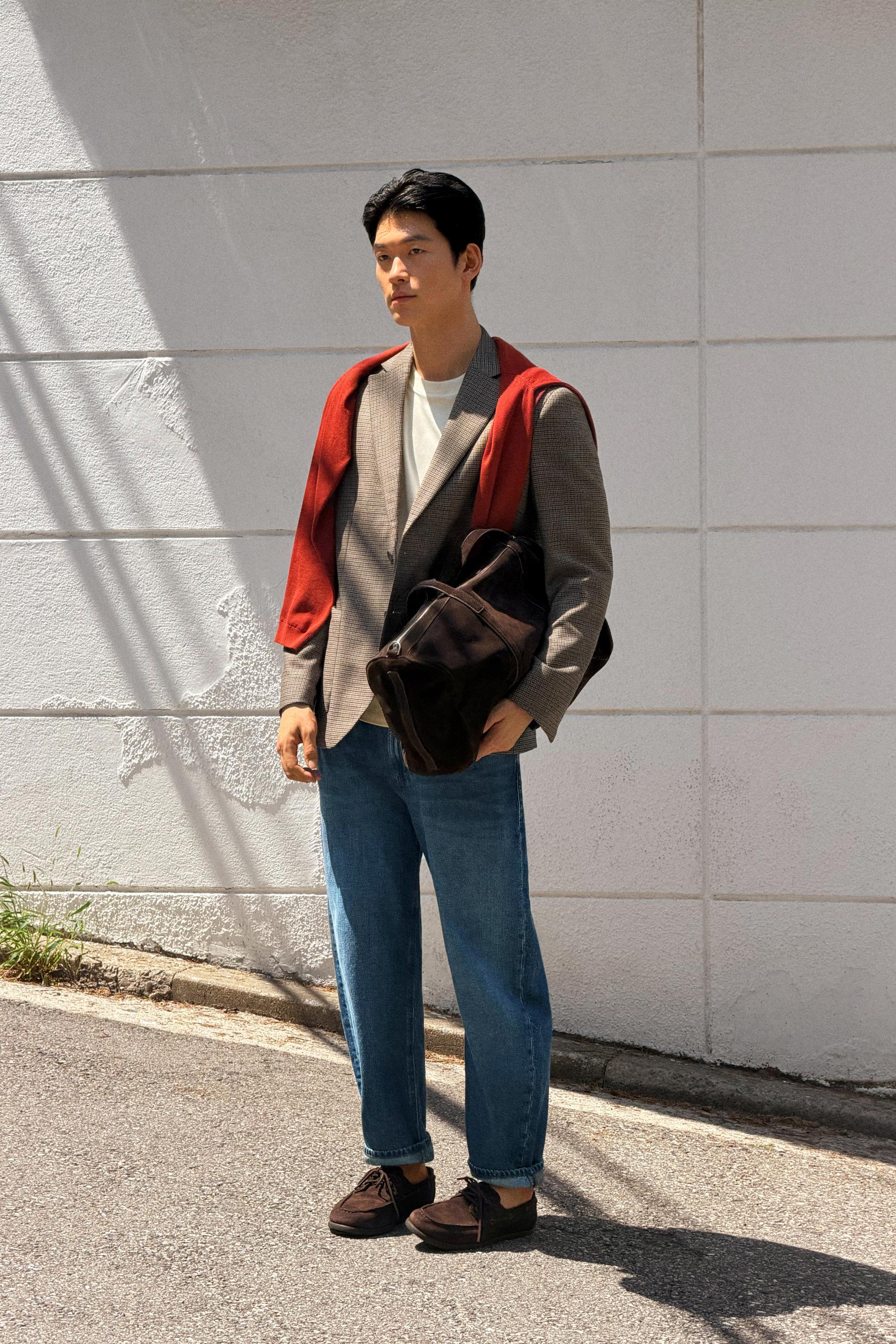 Barrel fit jeans — BLUE