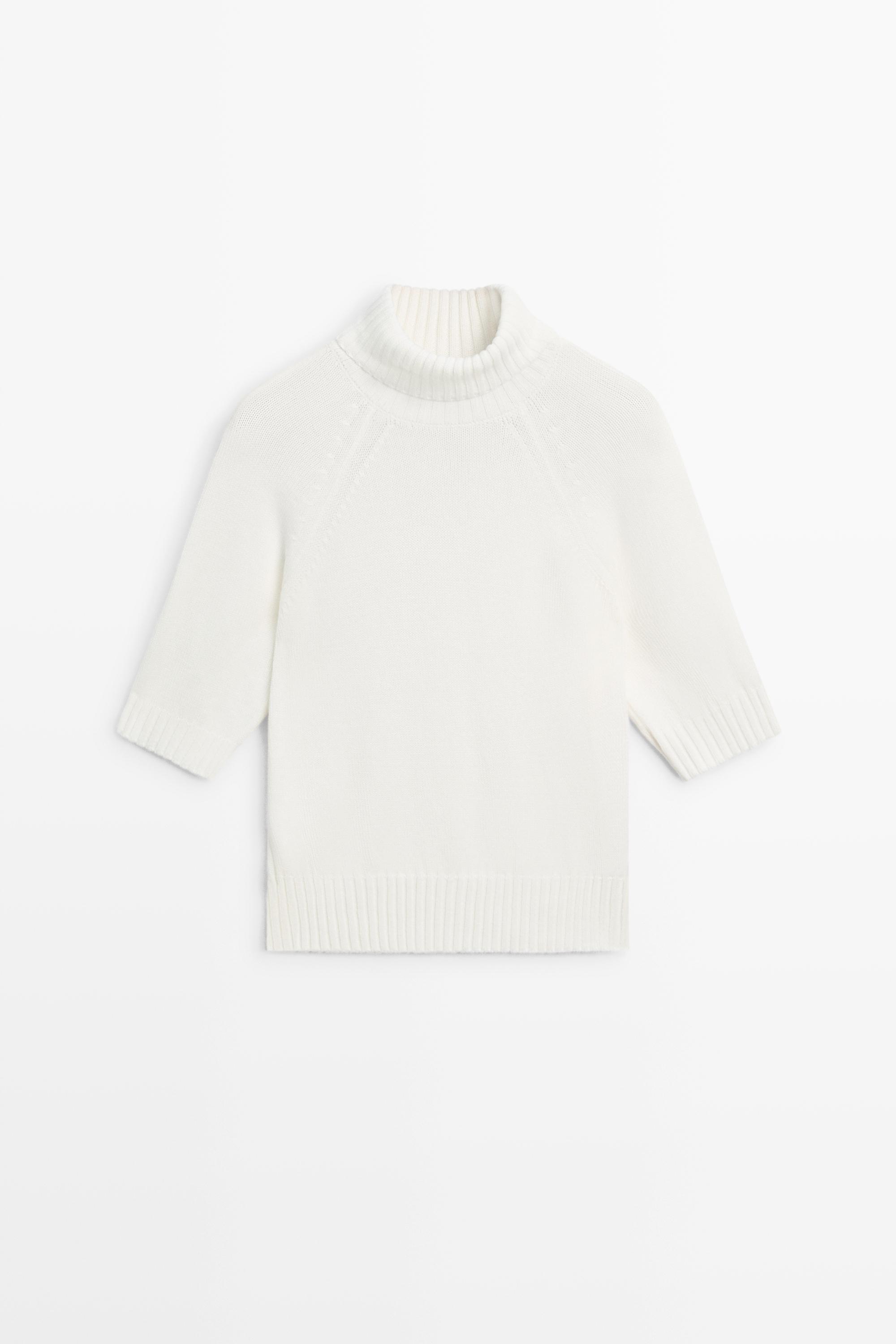 Massimo Dutti Balıkçı yaka triko kazak