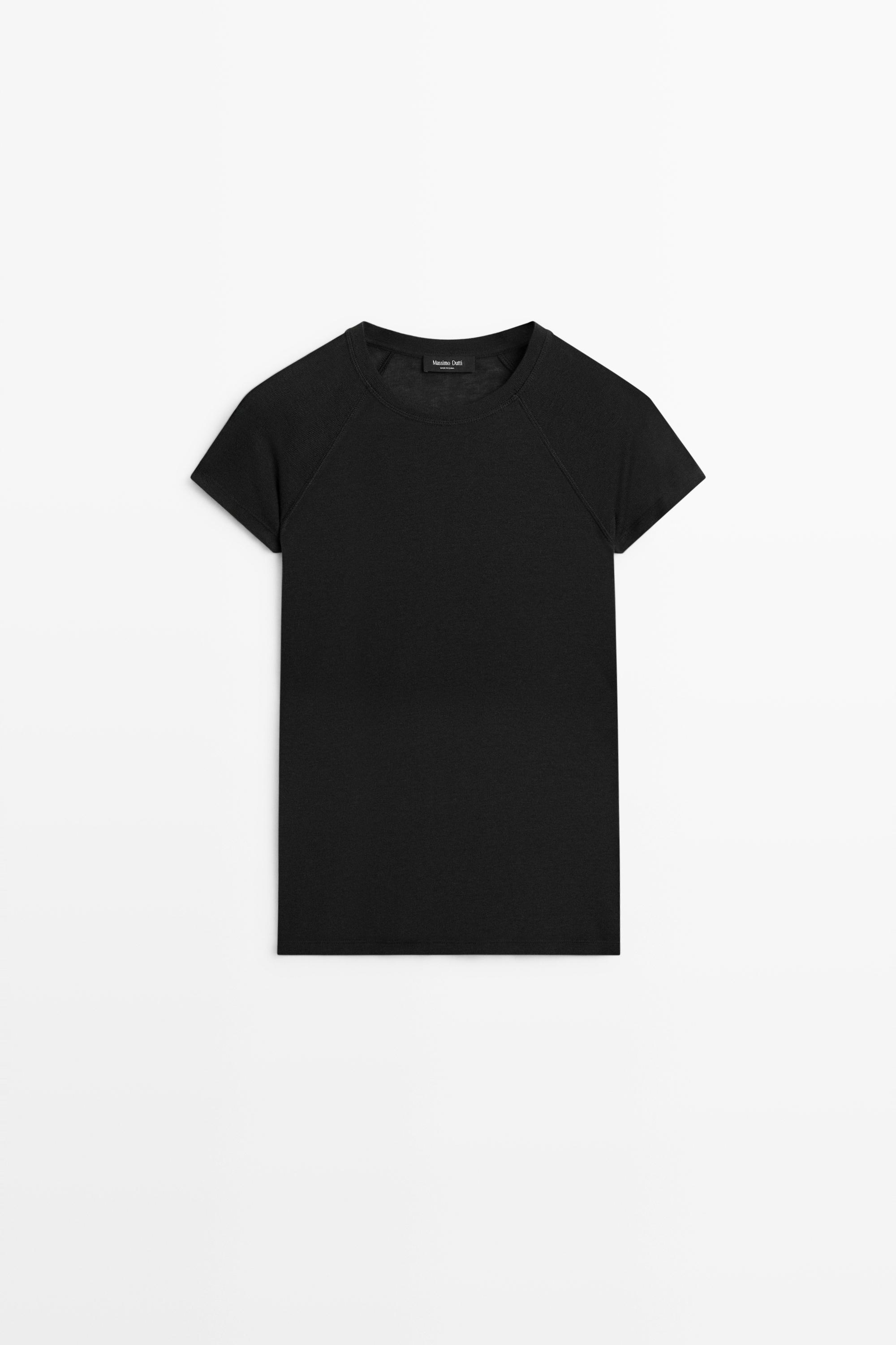Short sleeve raglan T-shirt