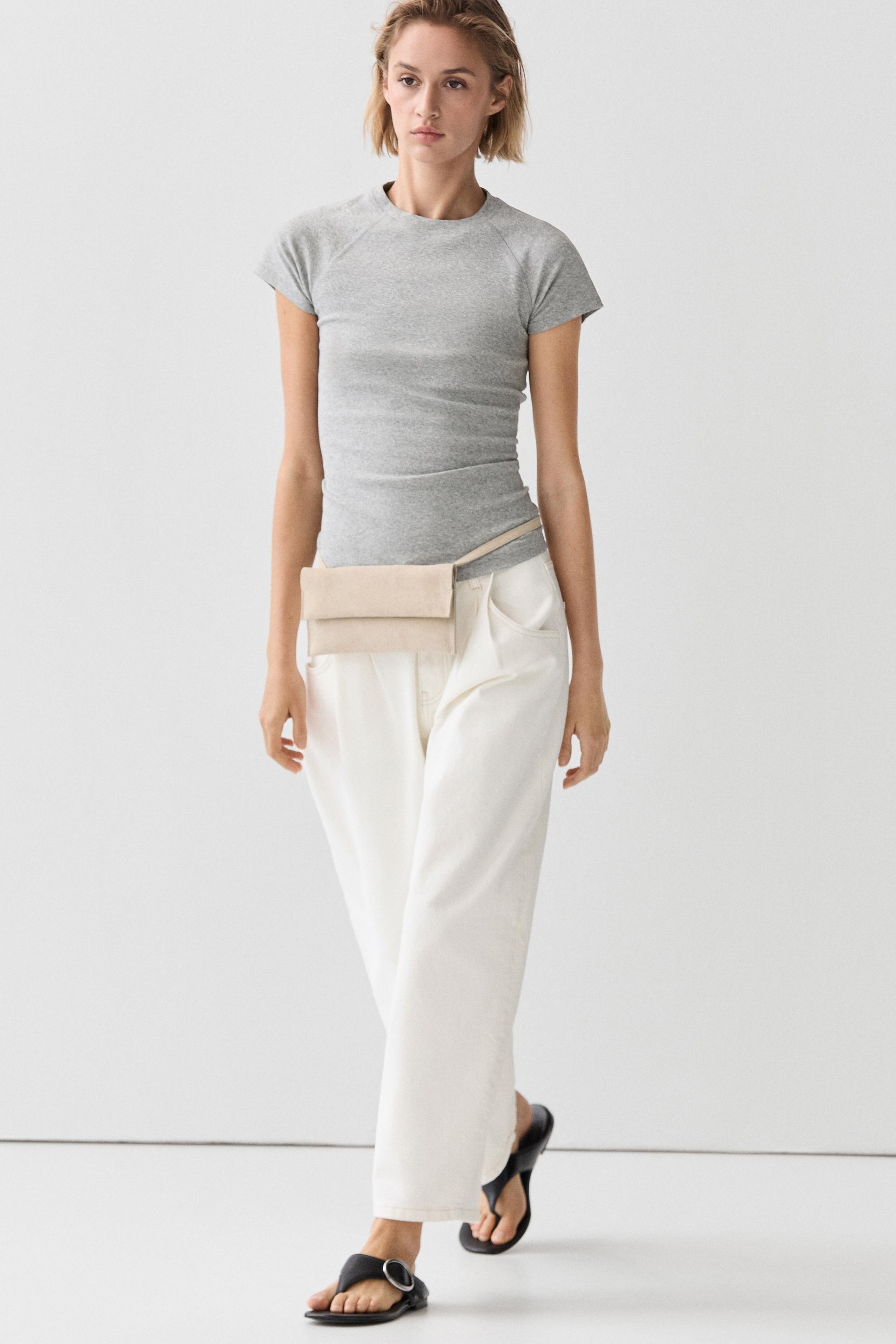 Short sleeve interlock T-shirt — Medium Grey
