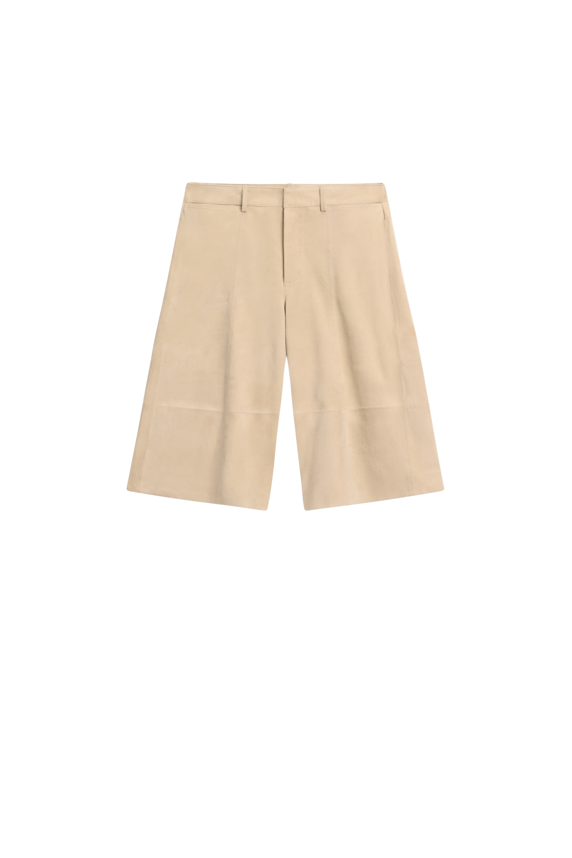 Massimo Dutti Uzun süet deri bermuda görsel 3