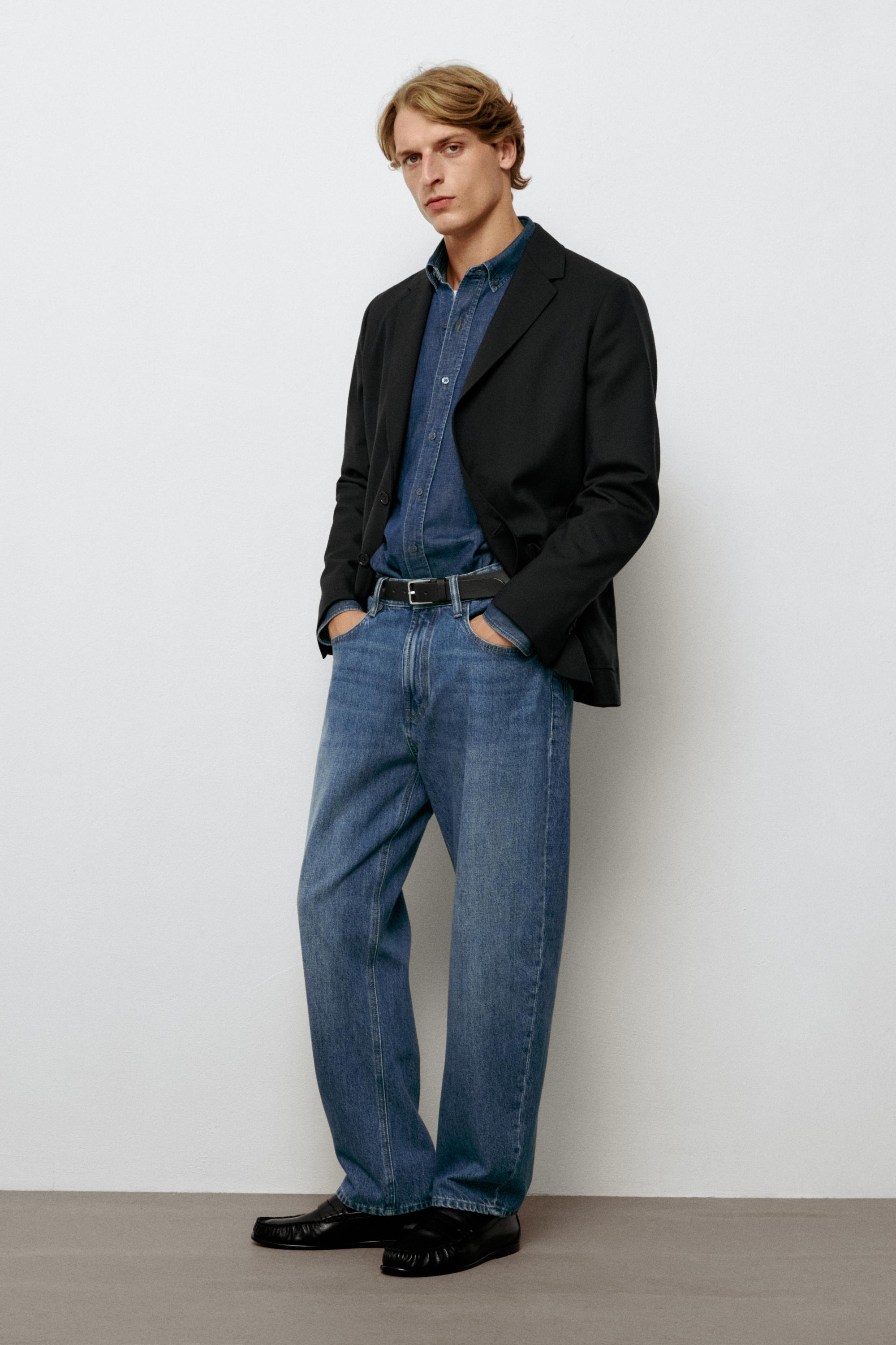 Barrel fit jeans — BLUE