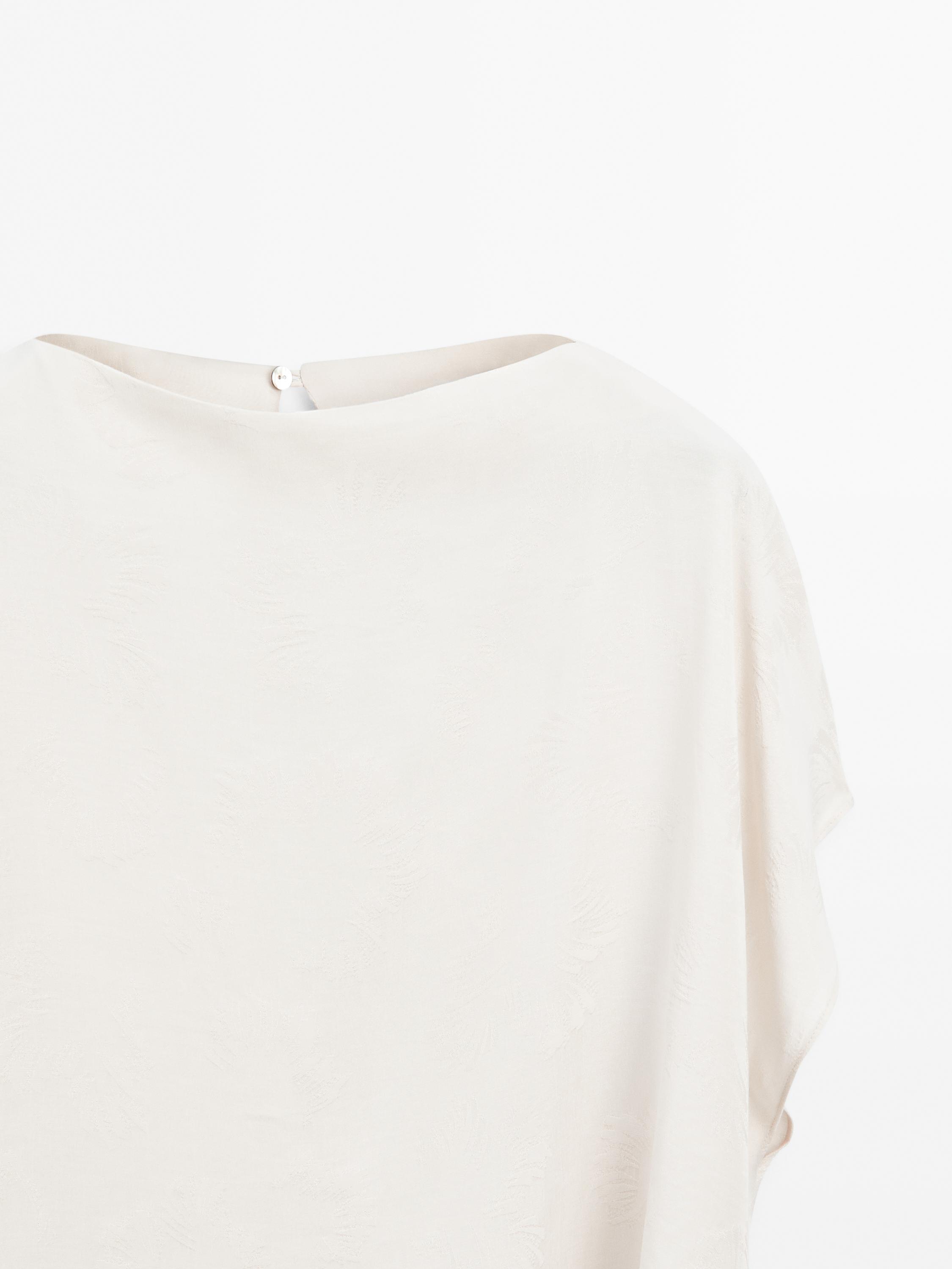 Top fluide manche cape