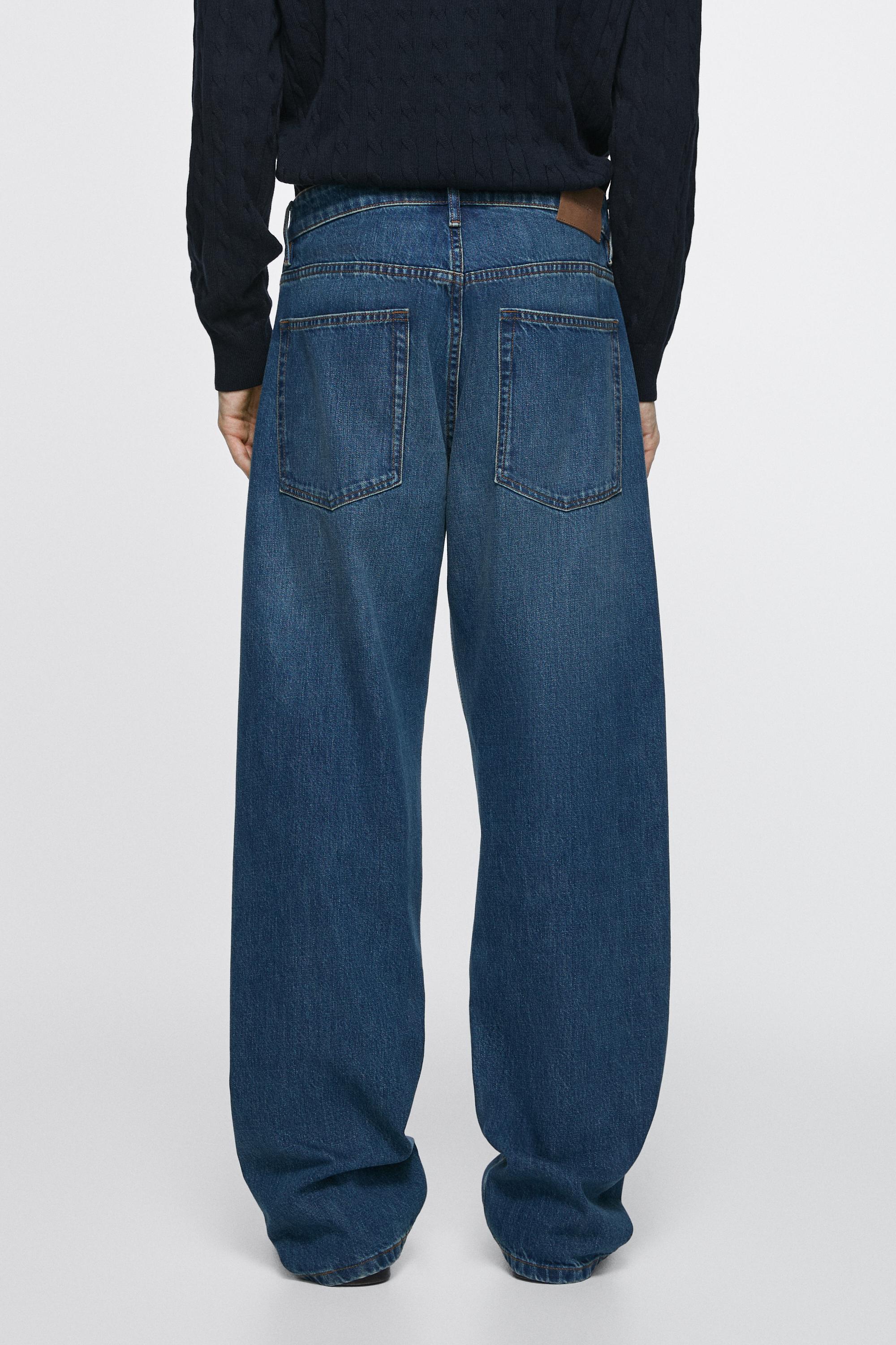 Wide-leg jeans — BLUE