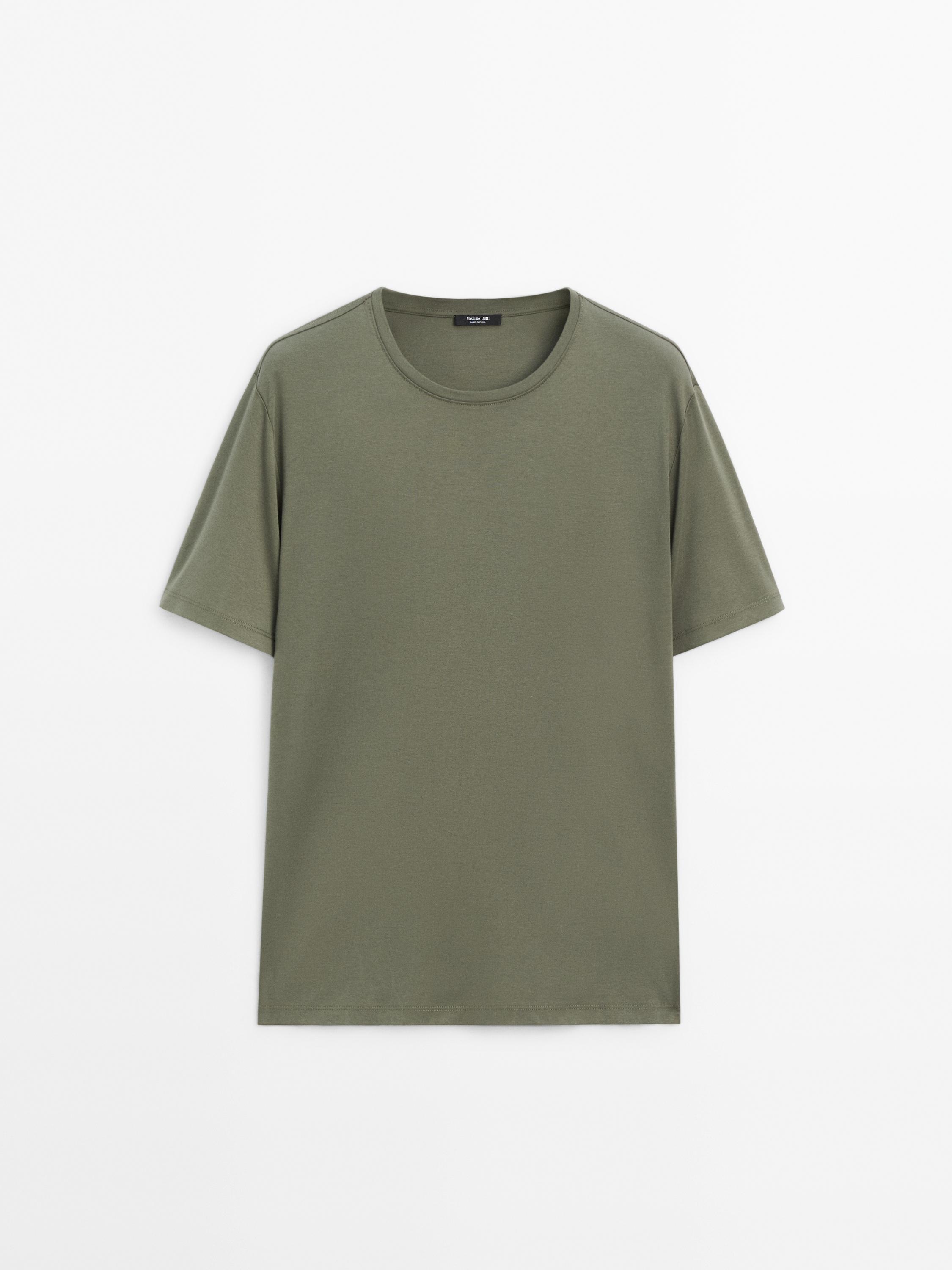 100% mercerised cotton T-shirt