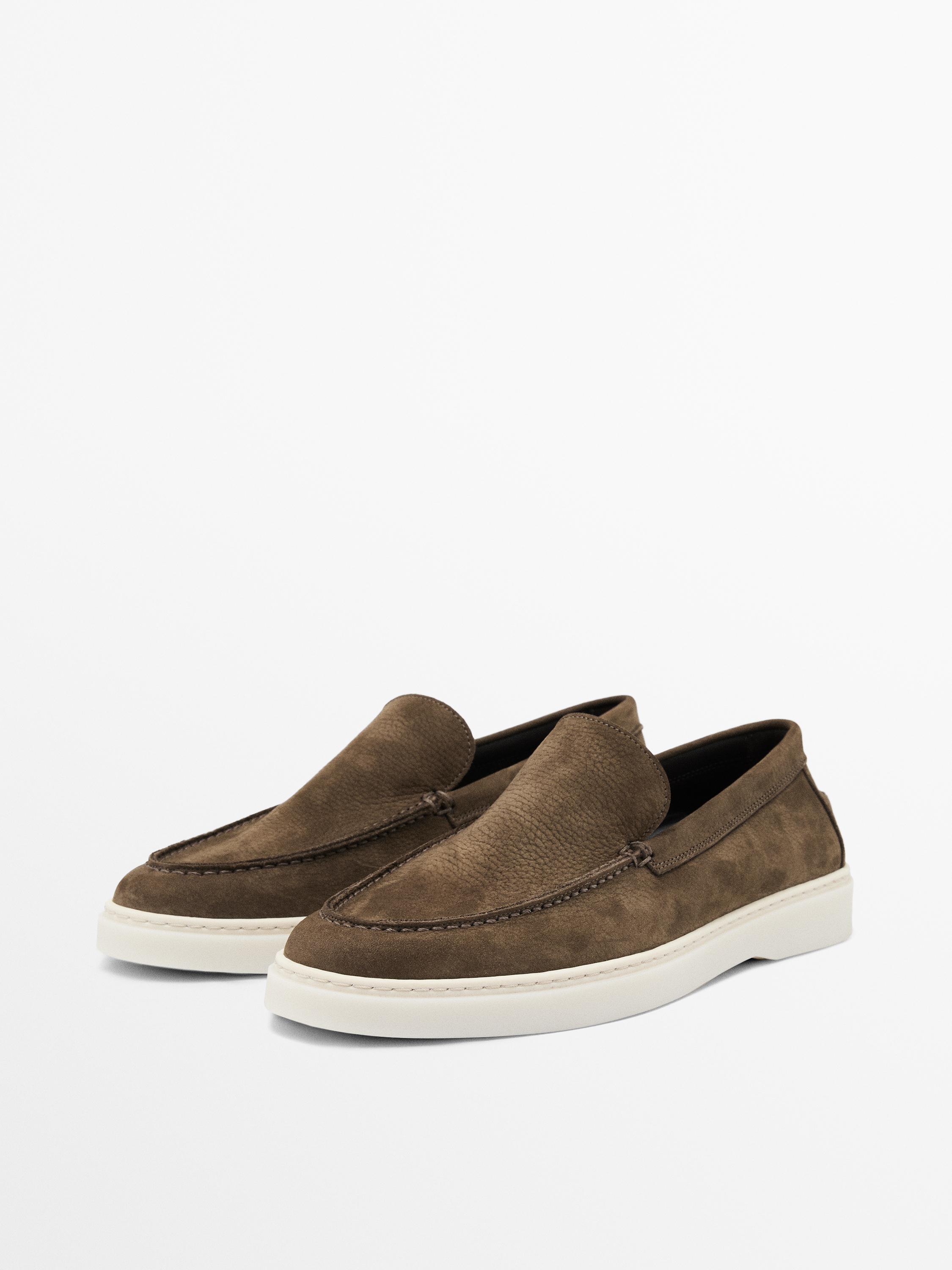Nubuck loafers