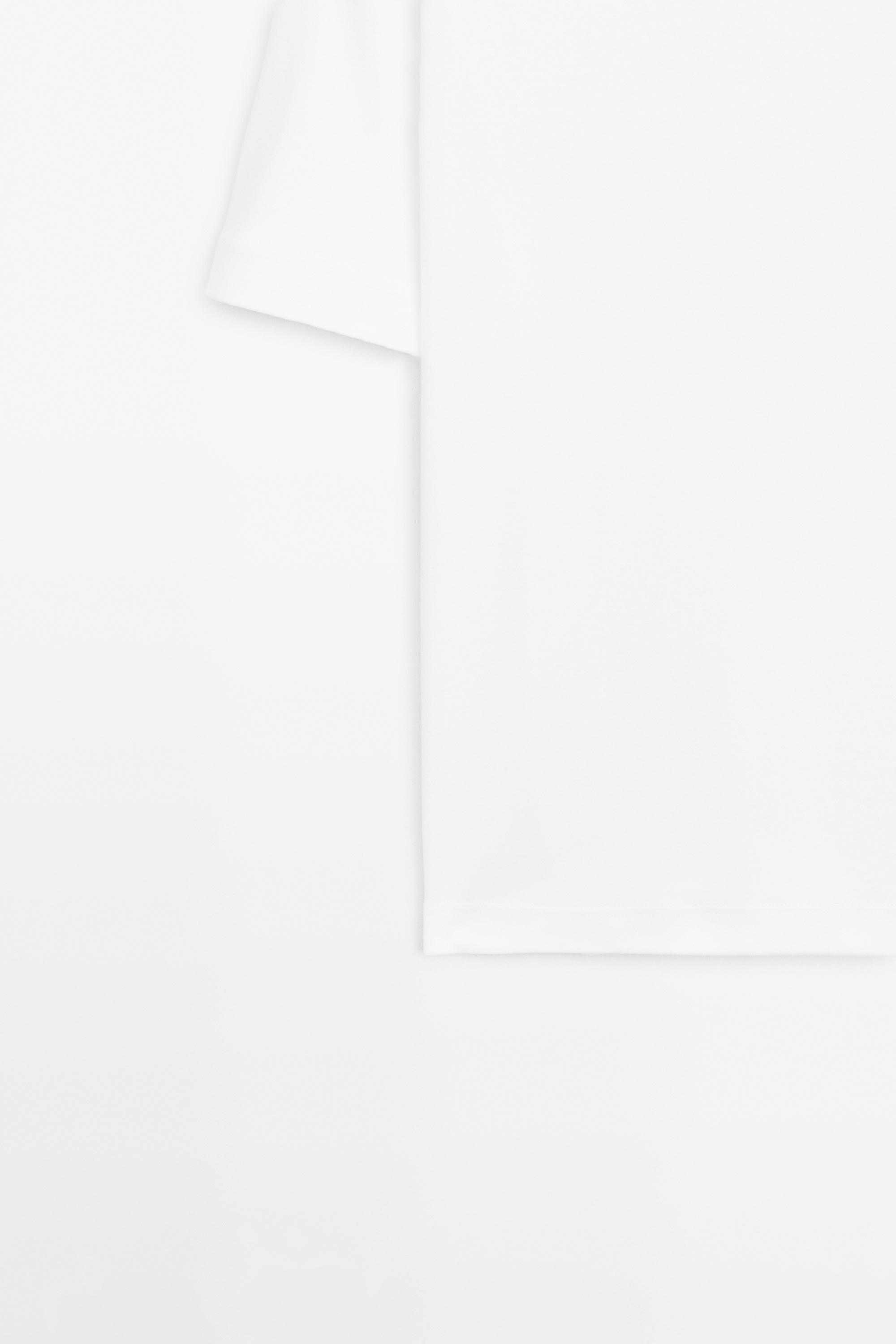 Short sleeve interlock T-shirt — Off white